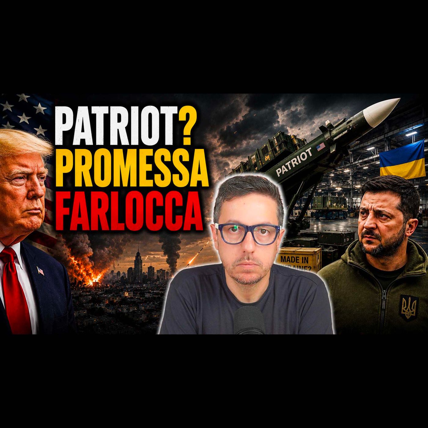PRODUZIONE PATRIOT A KIEV? PROMESSA FARLOCCA DI TRUMP