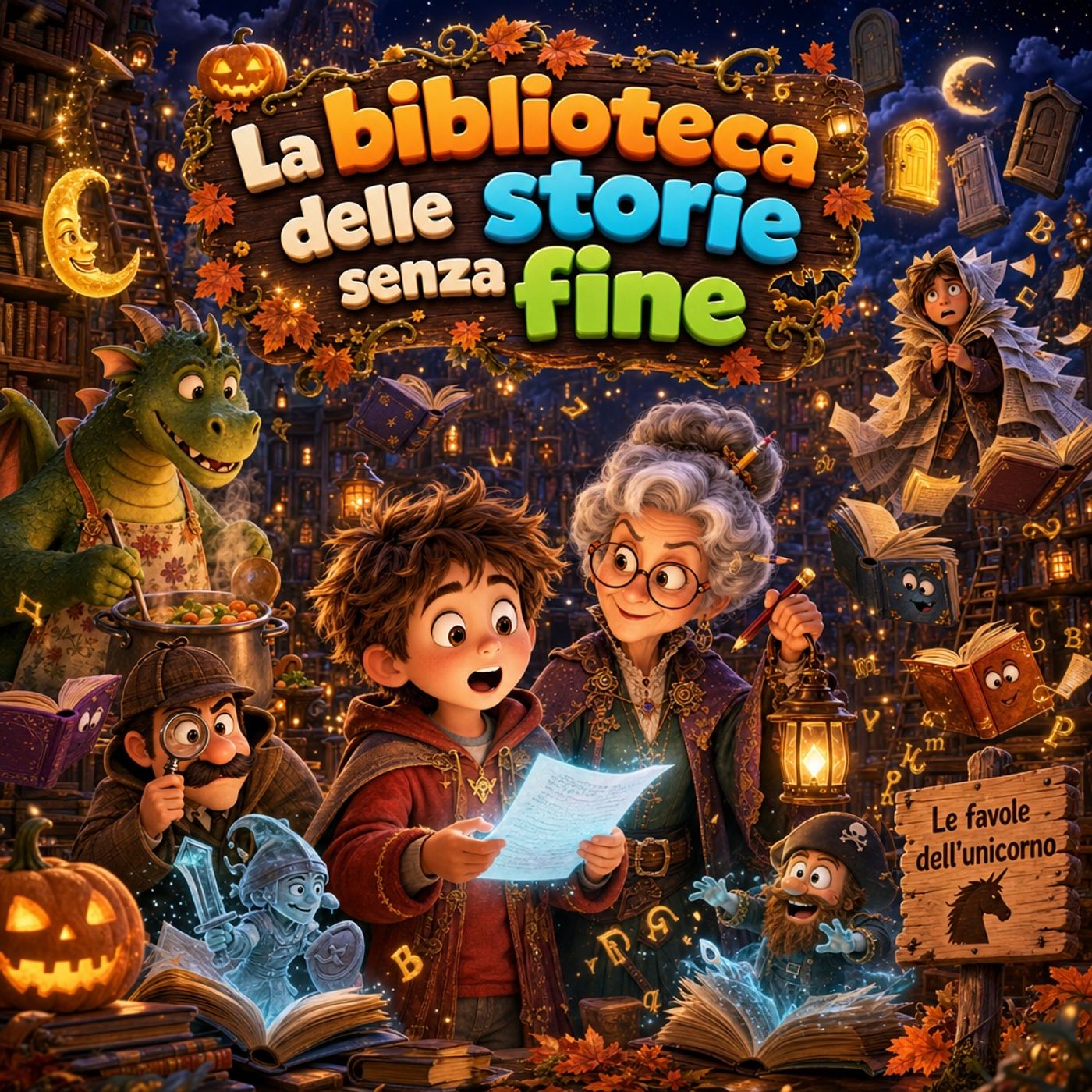 La biblioteca delle storie senza fine