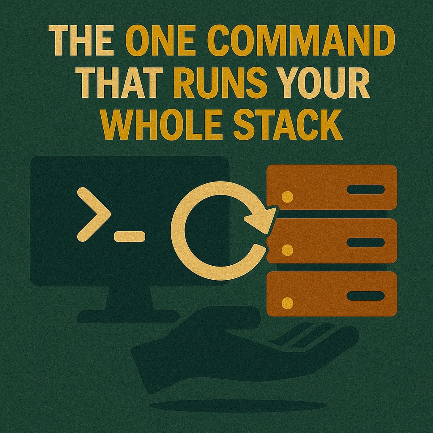 The One Command That Runs Your Whole Stack