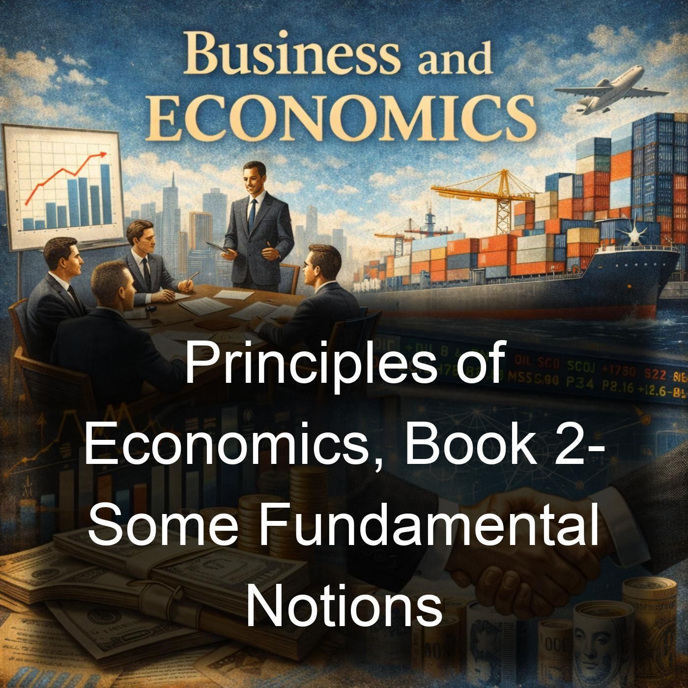 Principles of Economics, Book 2- Some Fundamental Notions cover art