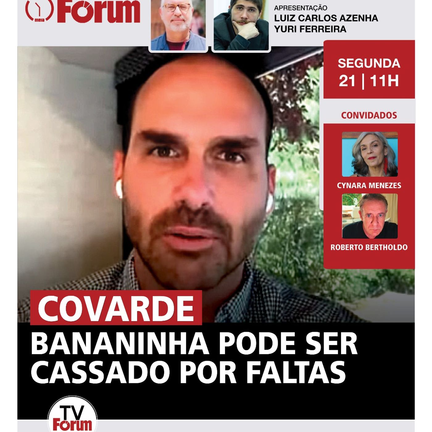 Eduardo Bolsonaro tenta destruir o Brasil, mas pode perder mandato por faltas | 21.07.25 episode artwork