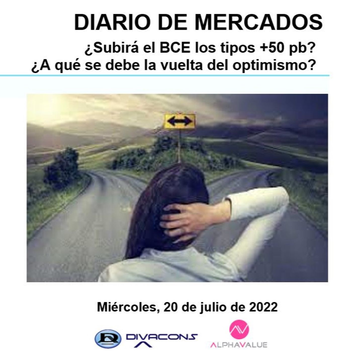 PODCAST en abierto DIARIO DE MERCADOS Miércoles 20 Julio episode artwork