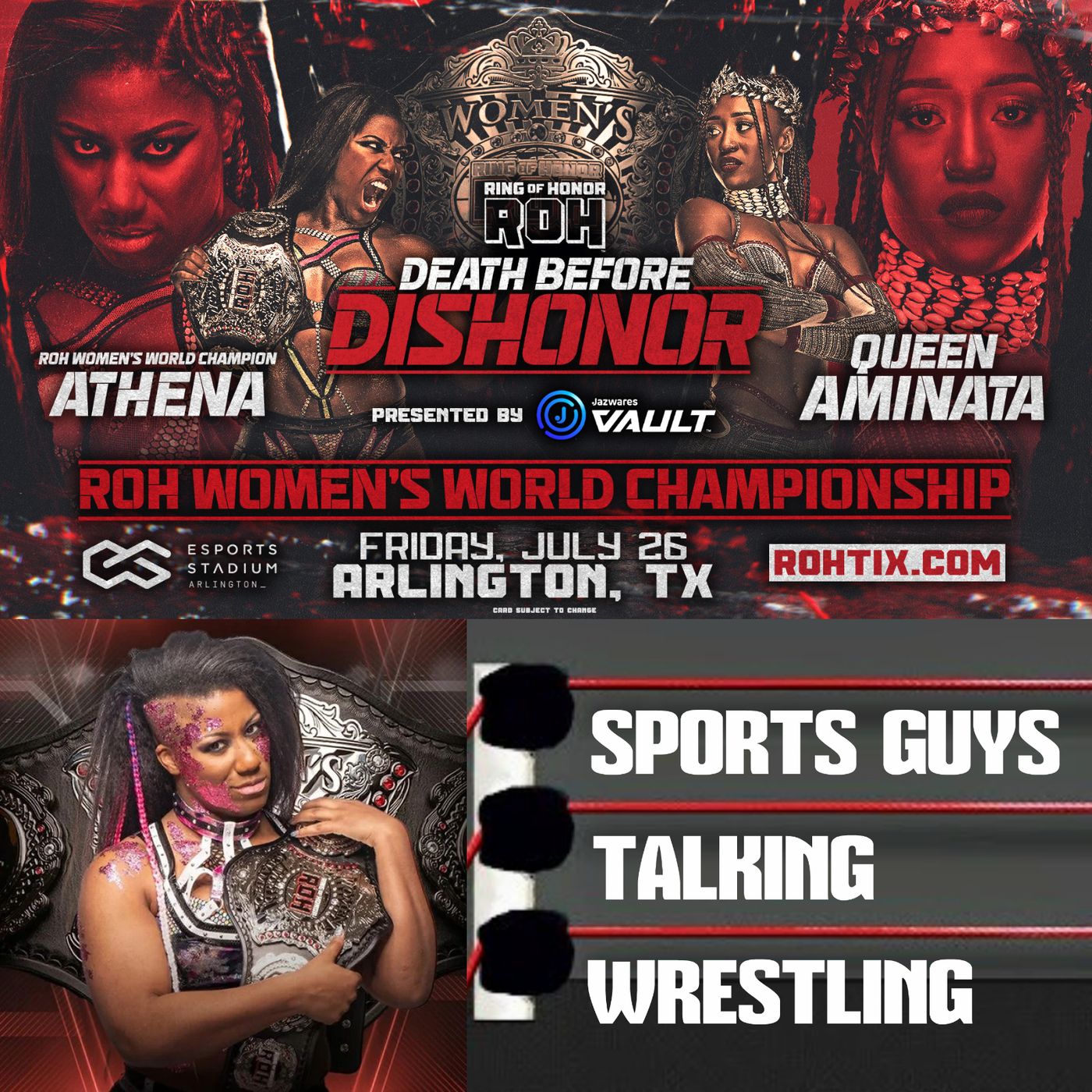 Athena ROH Death Before Dishonor Jul 25 2024 episode artwork