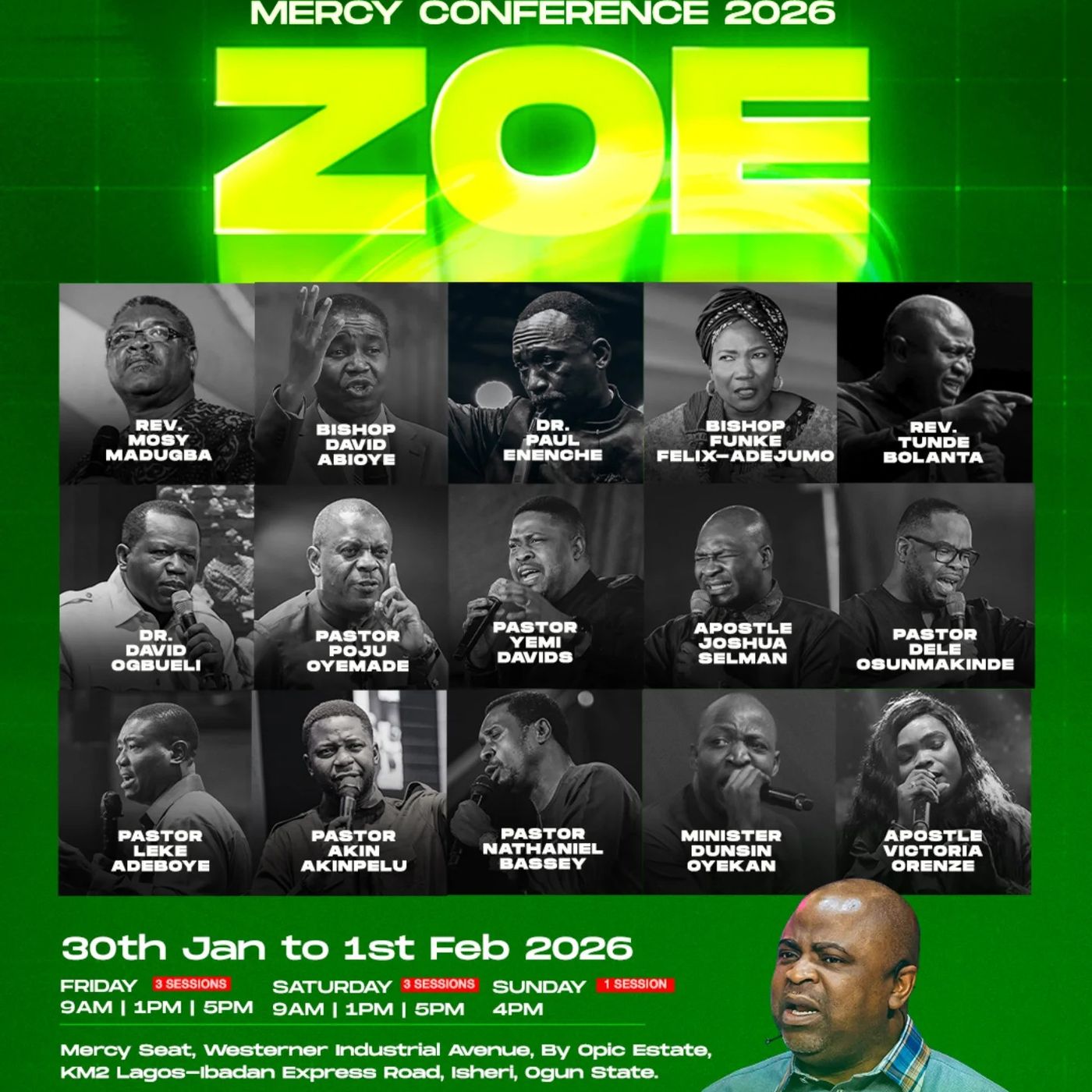 I HAVE ZOE II with Apostle Joshua Selman at Mercy Conference 2026