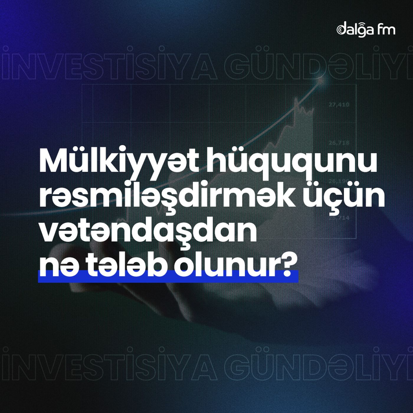 Mülkiyyət hüququnu rəsmiləşdirmək üçün vətəndaşdan nə tələb olunur?I İnvestisiya gündəliyi #20 episode artwork