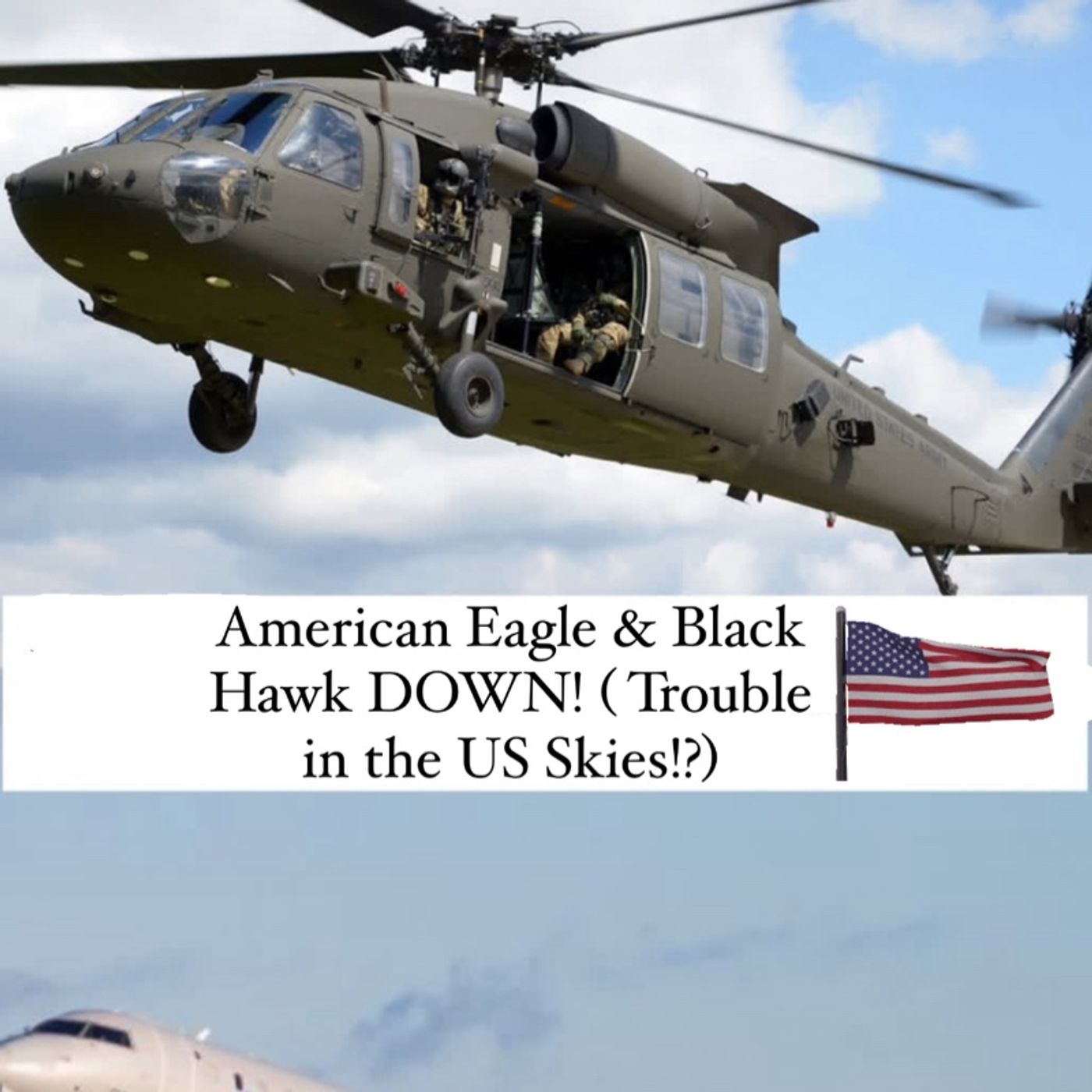 American Eagle & Black Hawk DOWN! ( Trouble in the Skies!?)