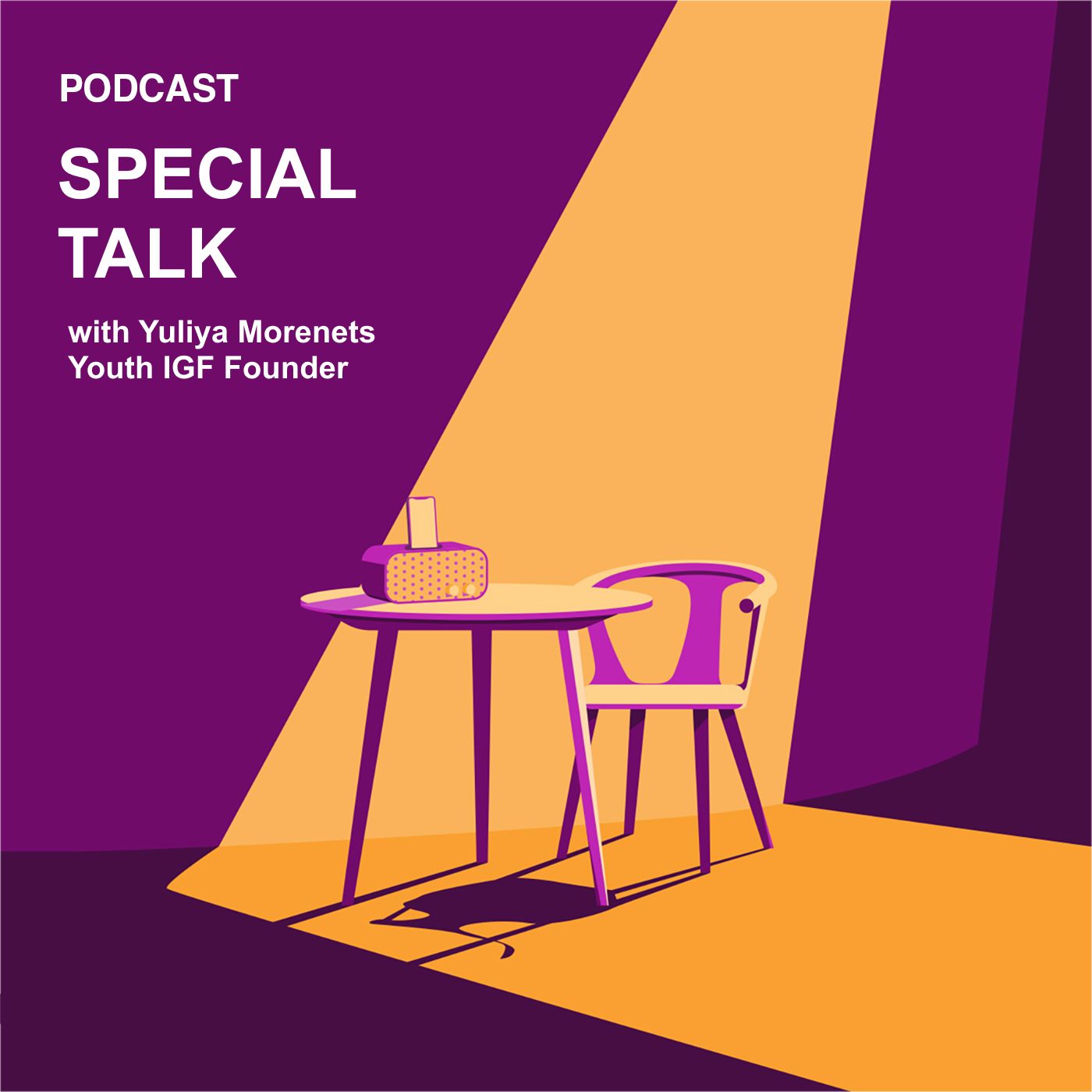 Special talk at IGF 2023 with Yuliya Morenets podcast artwork