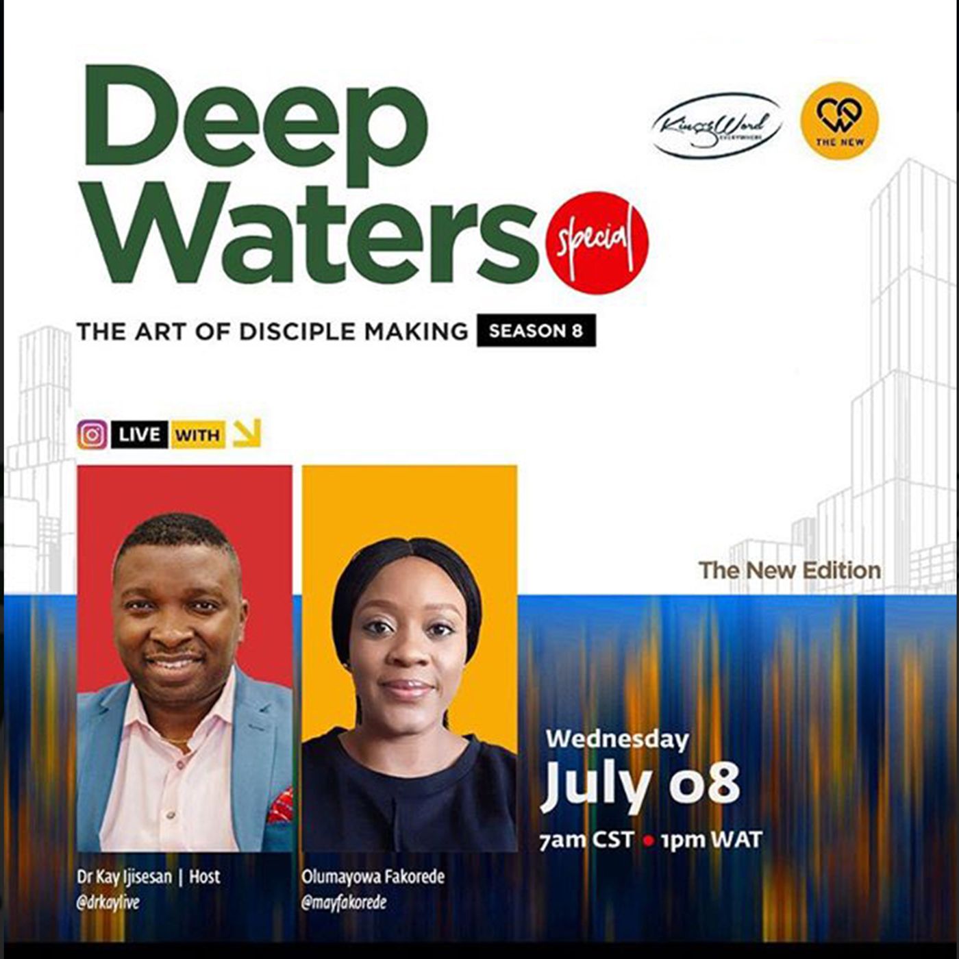 The Art of Disciple Making S8 E3 - Dr Kay Ijisesan with Pastor Mayowa Fakorede episode artwork