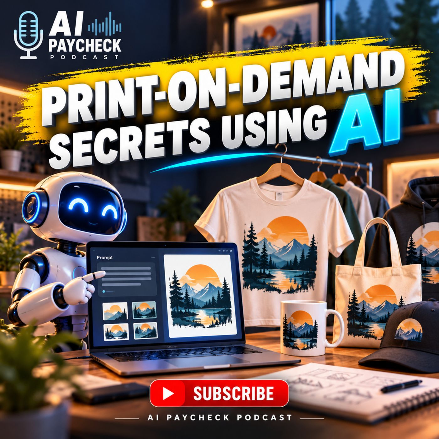 Artwork for AI Paycheck