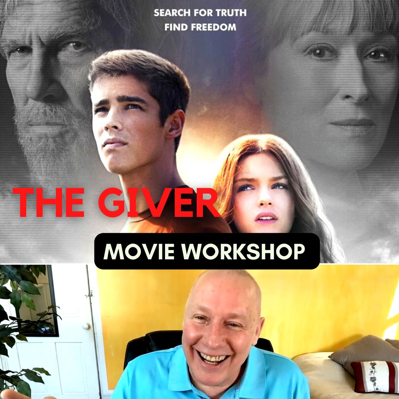 Movie "The Giver" Commentary by David Hoffmeister -  Movie Workshop from the "Holy Relationship" online retreat episode artwork