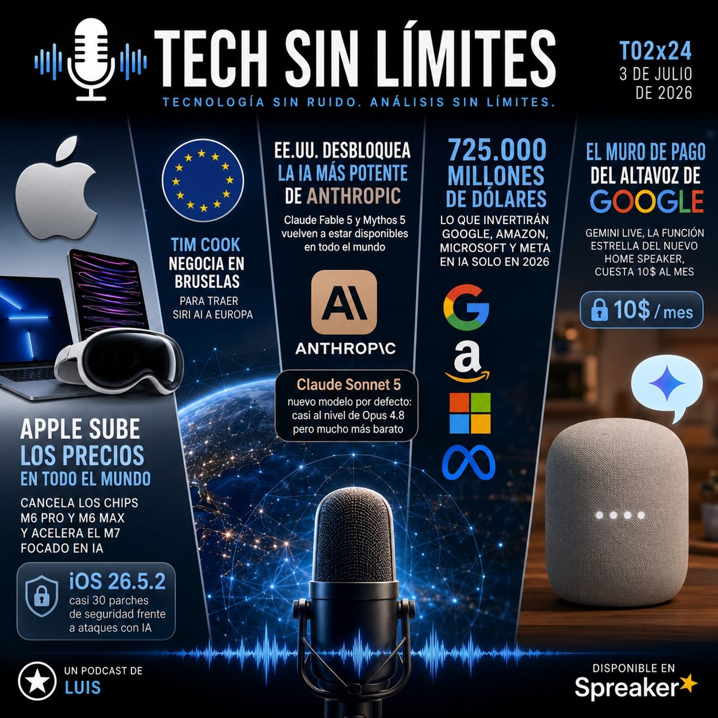 Episodio 02X24: Apple sube los precios de todo y a nivel mundial! episode artwork