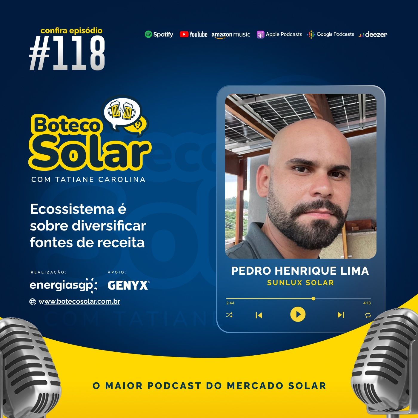EP118 - Pedro Henrique Lima | Ecossistema é sobre diversificar fontes de receita