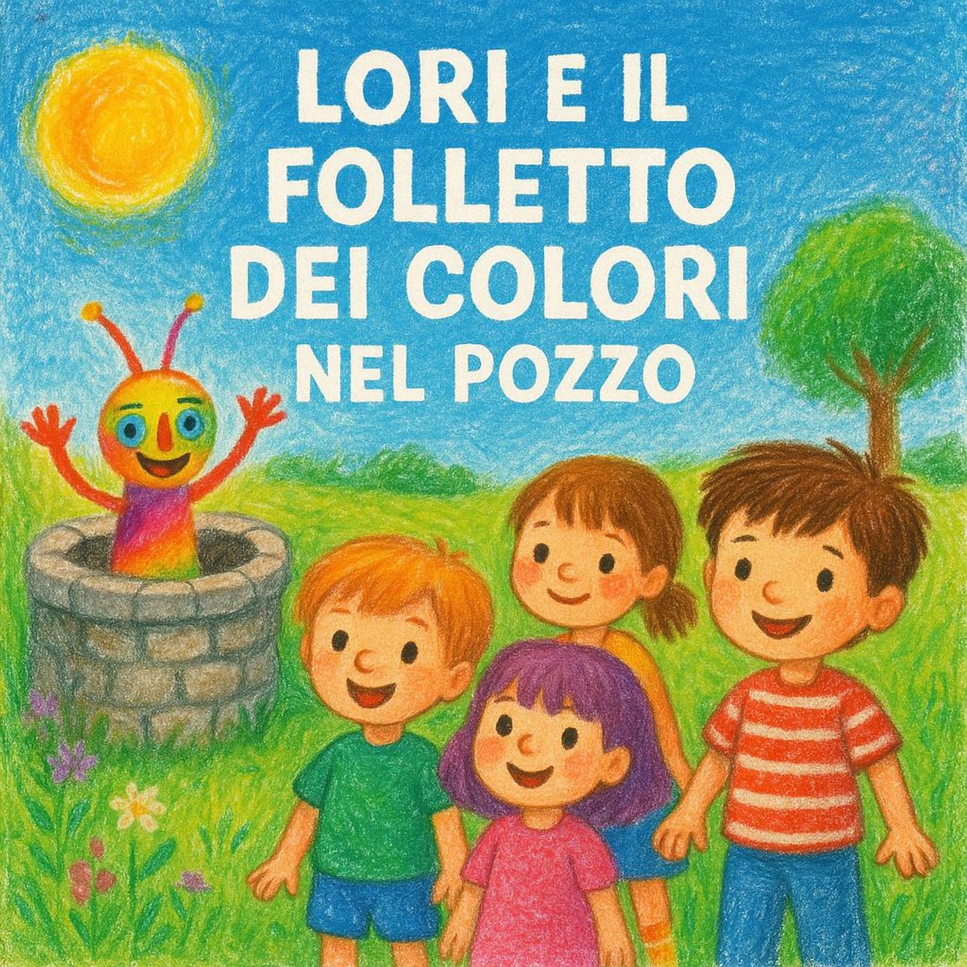 Lori e il Folletto dei Colori nel Pozzo