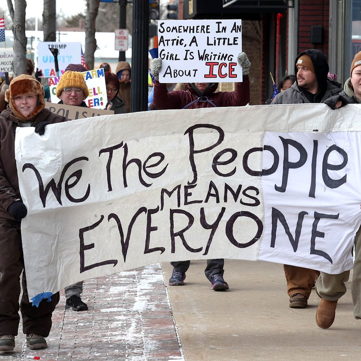 DeKalb County residents stage ‘Free America’ walkouts: ‘We have to fix it’ episode artwork