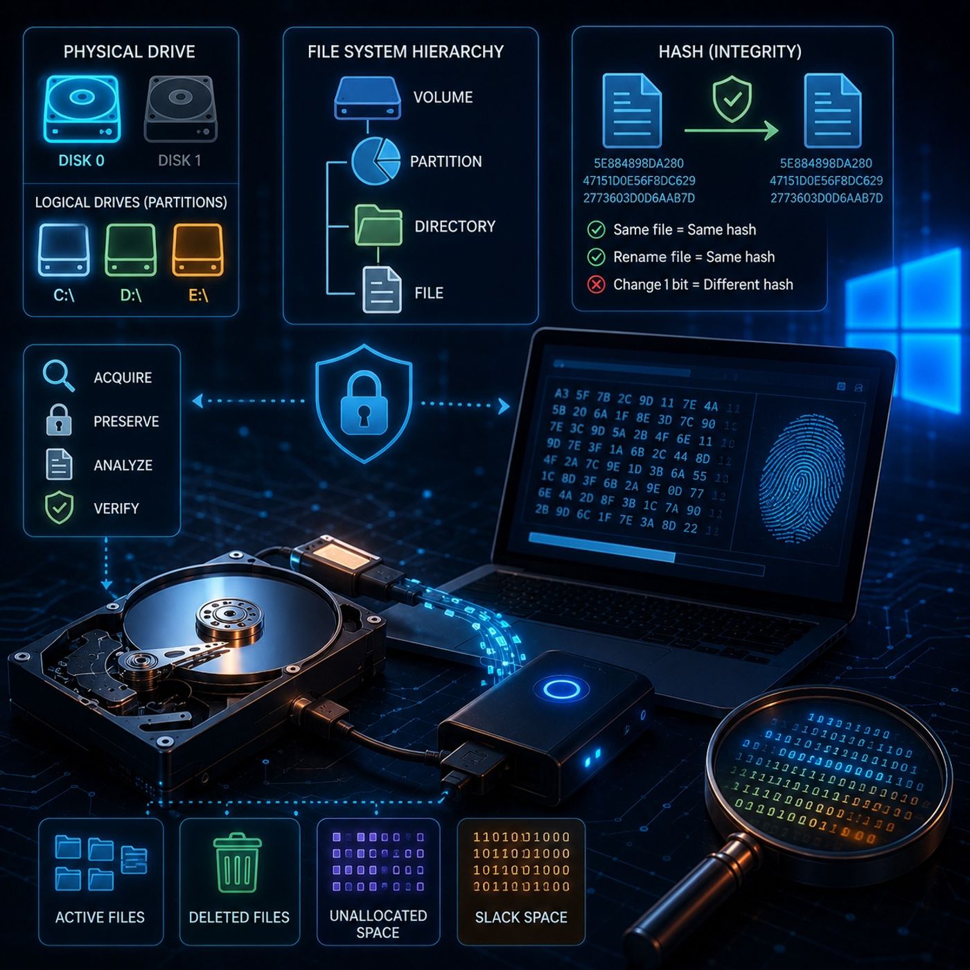 Course 36 - Windows Forensics and Tools | Episode 2: Windows Forensic Imaging and Drive Nomenclature episode artwork