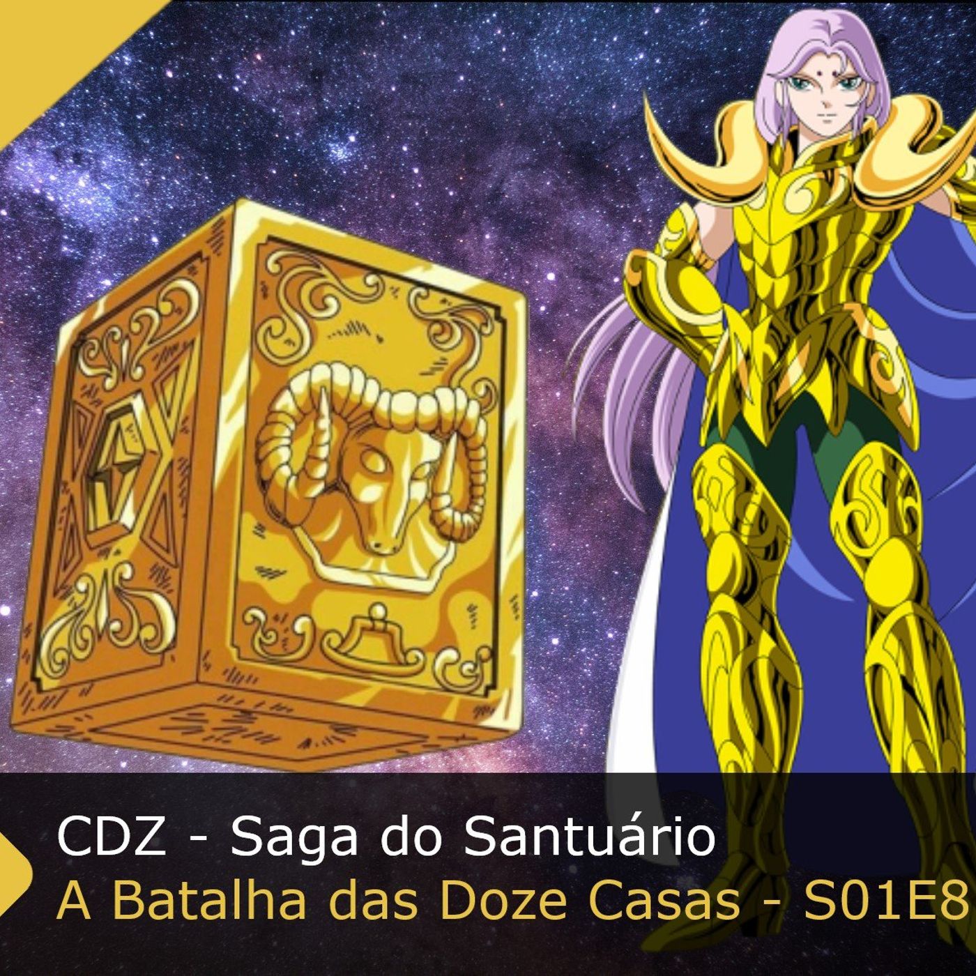 Fala Gamer Cast - #64 CDZ-Saga do Santuário - A Batalha das Doze Casas - S01E8 episode artwork
