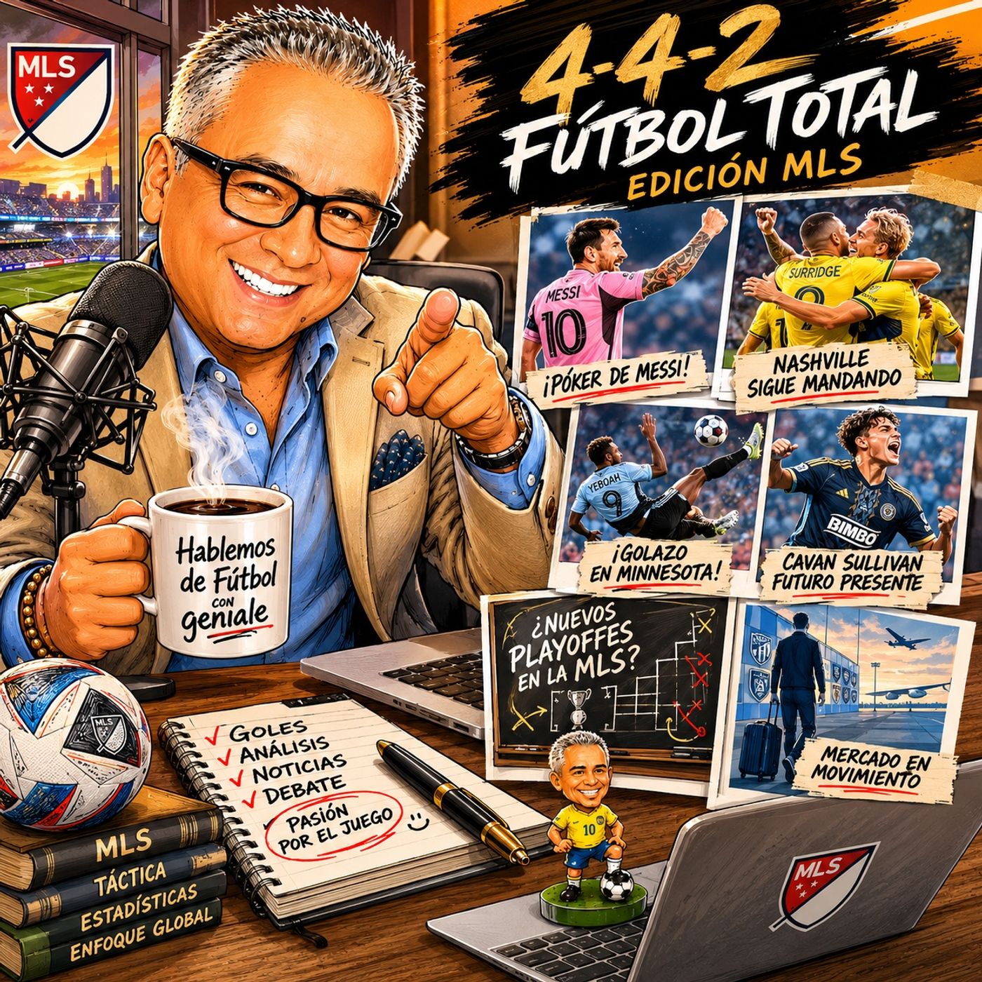 Portada de 4-4-2 Fútbol Total Edición MLS