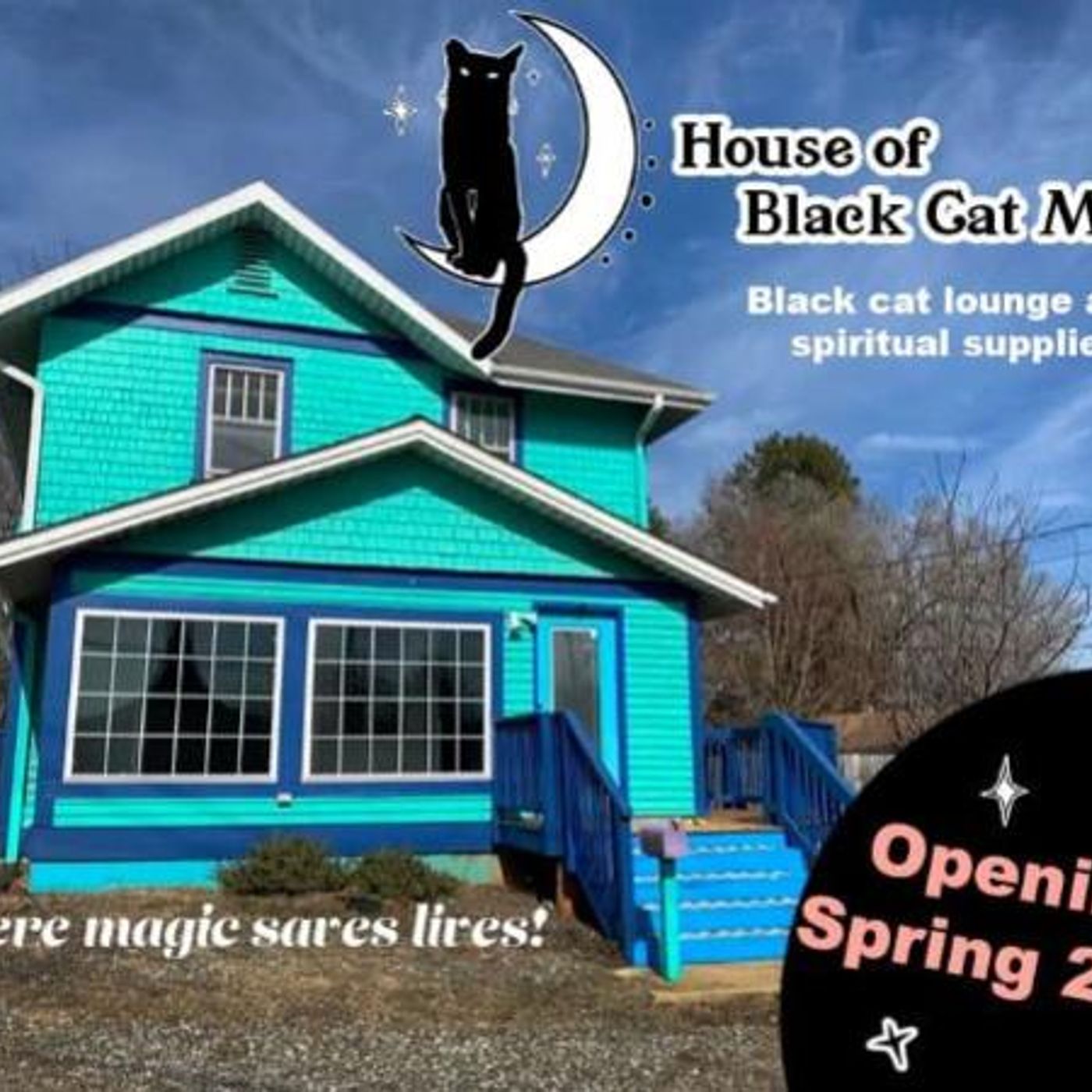 House of Black Cat Magic - a black cat lounge and spiritual supply shop episode artwork