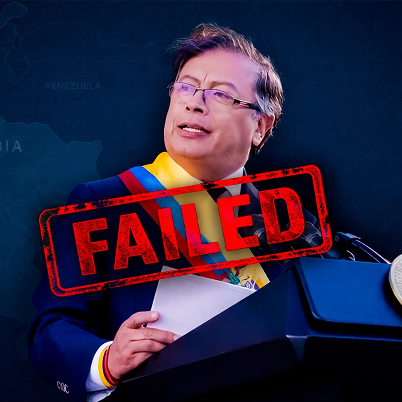 Gustavo Petro’s Promise of Total Peace is a Total Failure. episode artwork