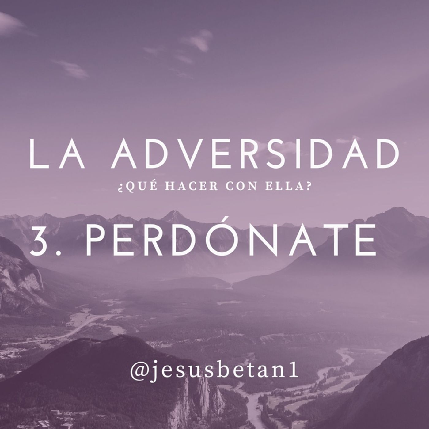 Manejo de la Adversidad. El perdón.