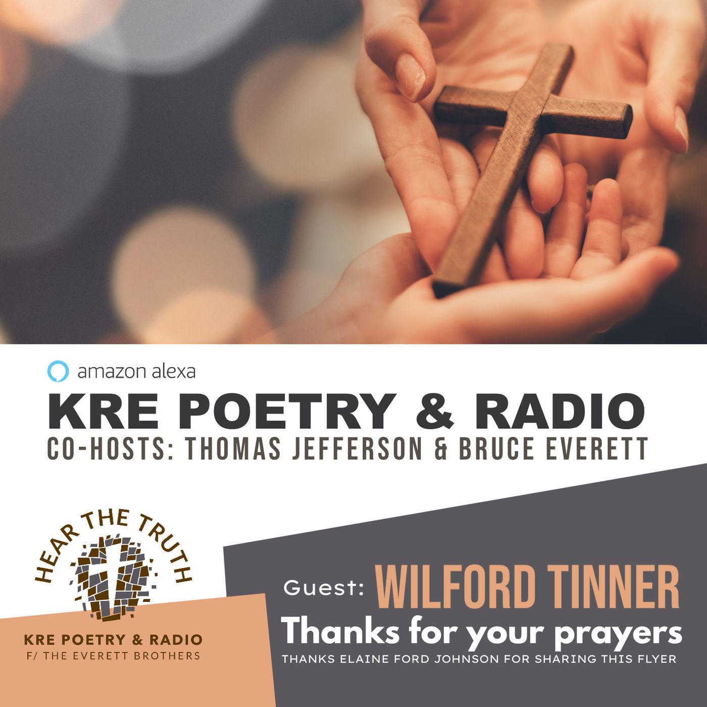 RE-BROADCAST : Prayers For Wilford Tinner (Reg Tinner) episode artwork
