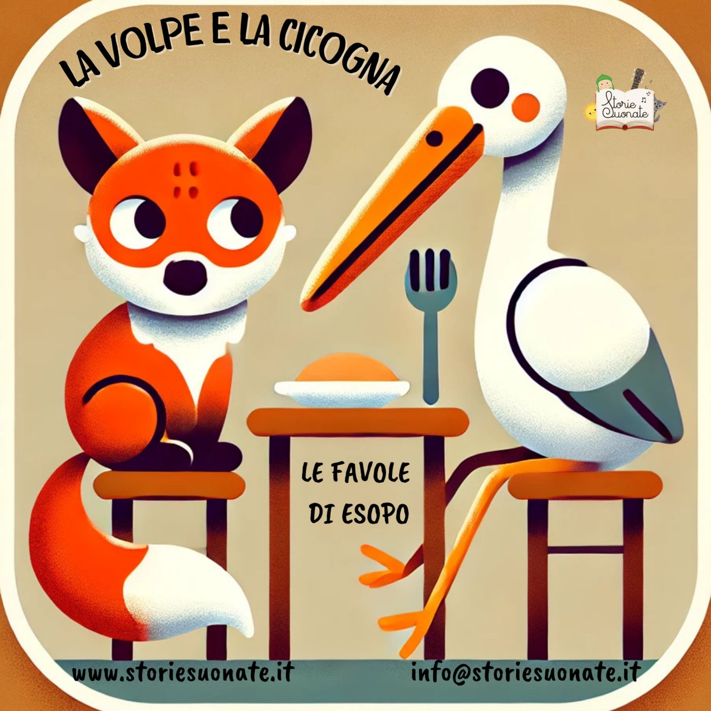 LA VOLPE E LA CICOGNA