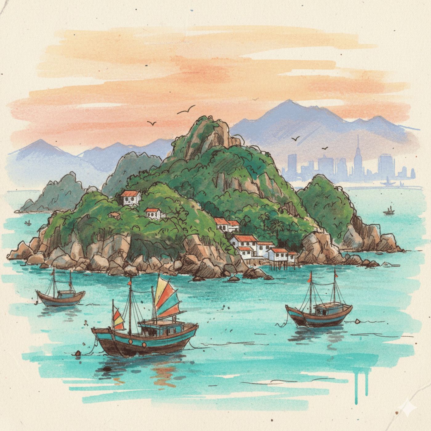 (SPA) la riqueza cultural y ecológica de la isla de Lamma, Hong Kong episode artwork