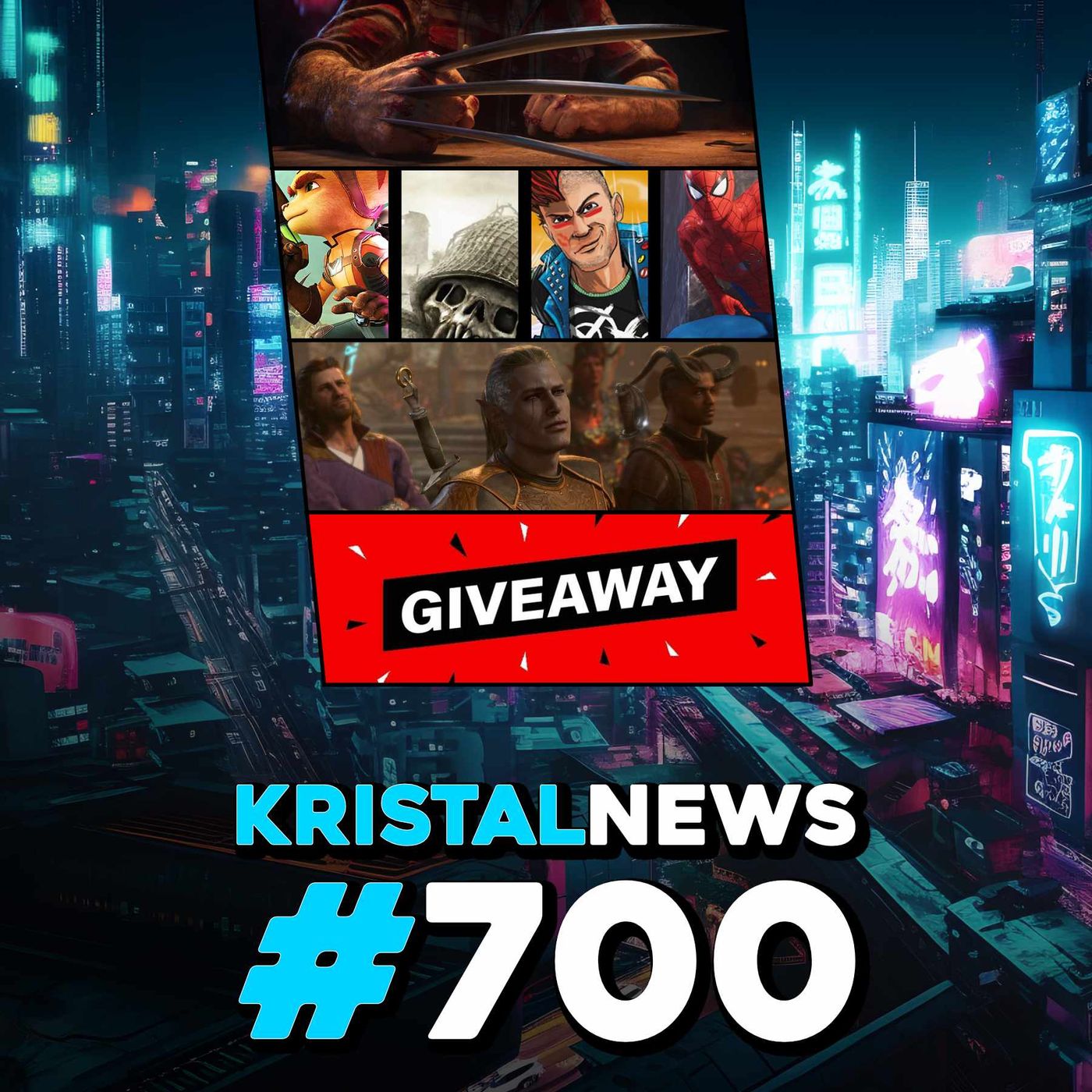 WOLVERINE già nel 2024?! | Un MULTIPLAYER di INSOMNIAC? | TRIONFO Baldur's Gate 3 ▶ #KristalNews 700 episode artwork