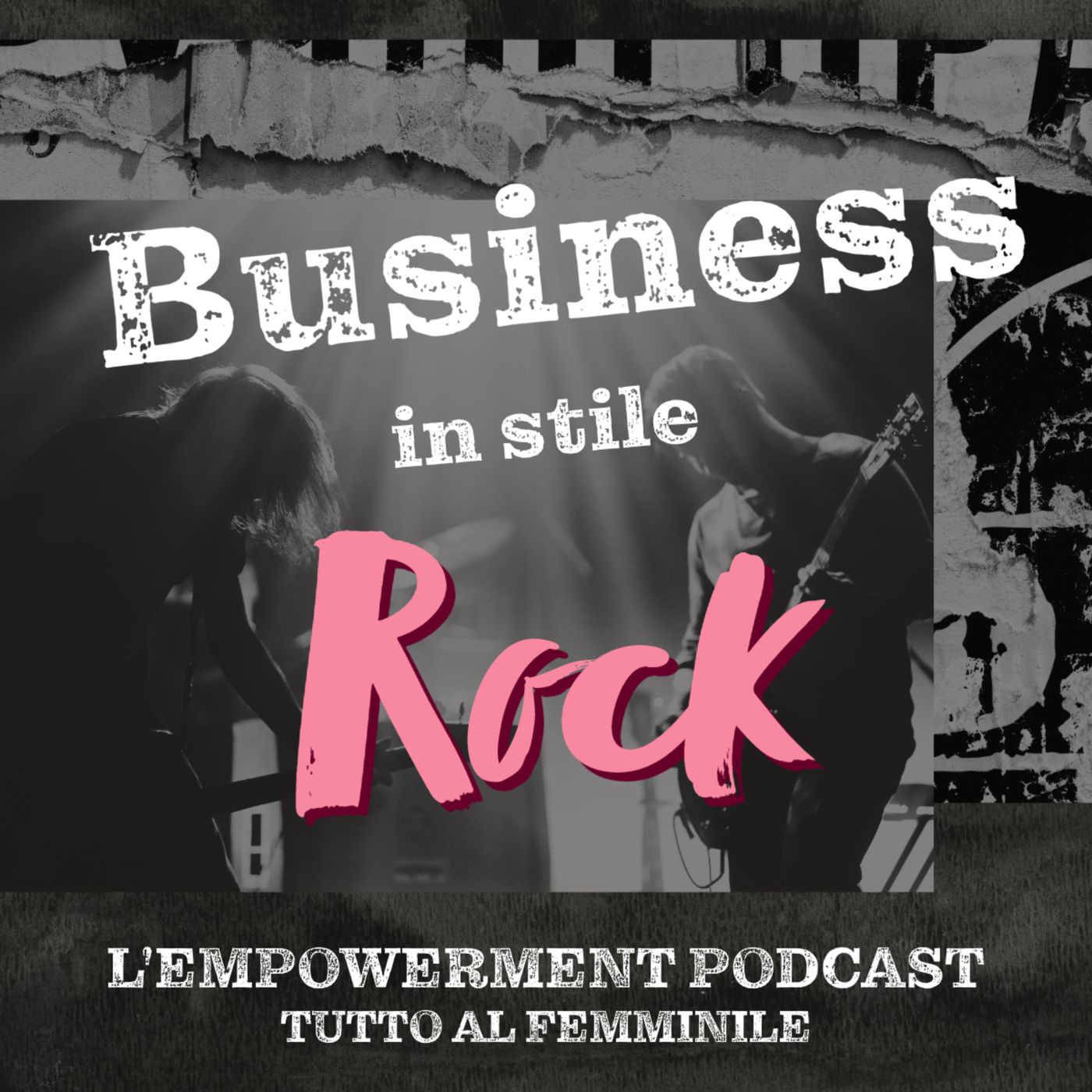 Business in stile rock