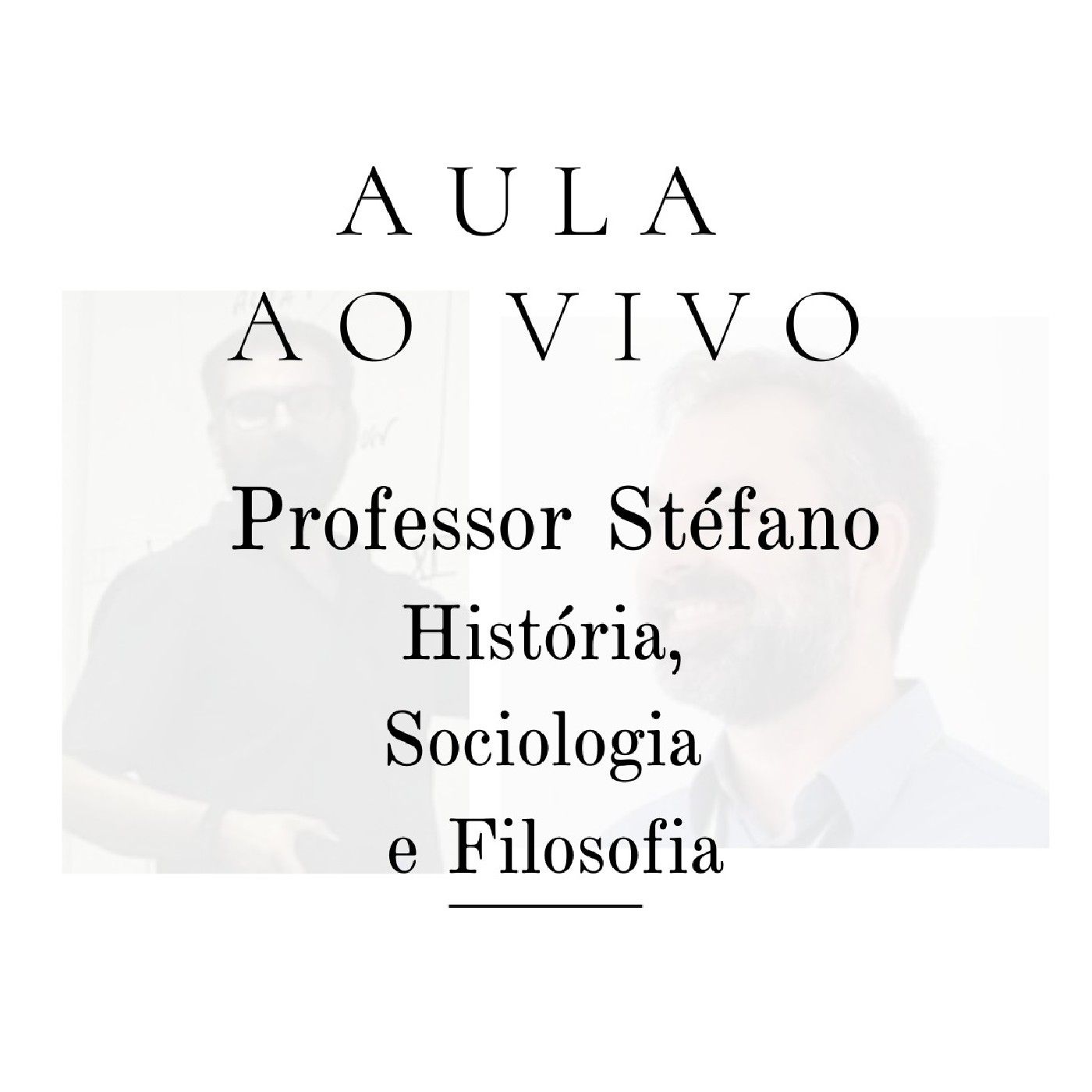 Professor Stéfano - Aula ao vivo podcast artwork