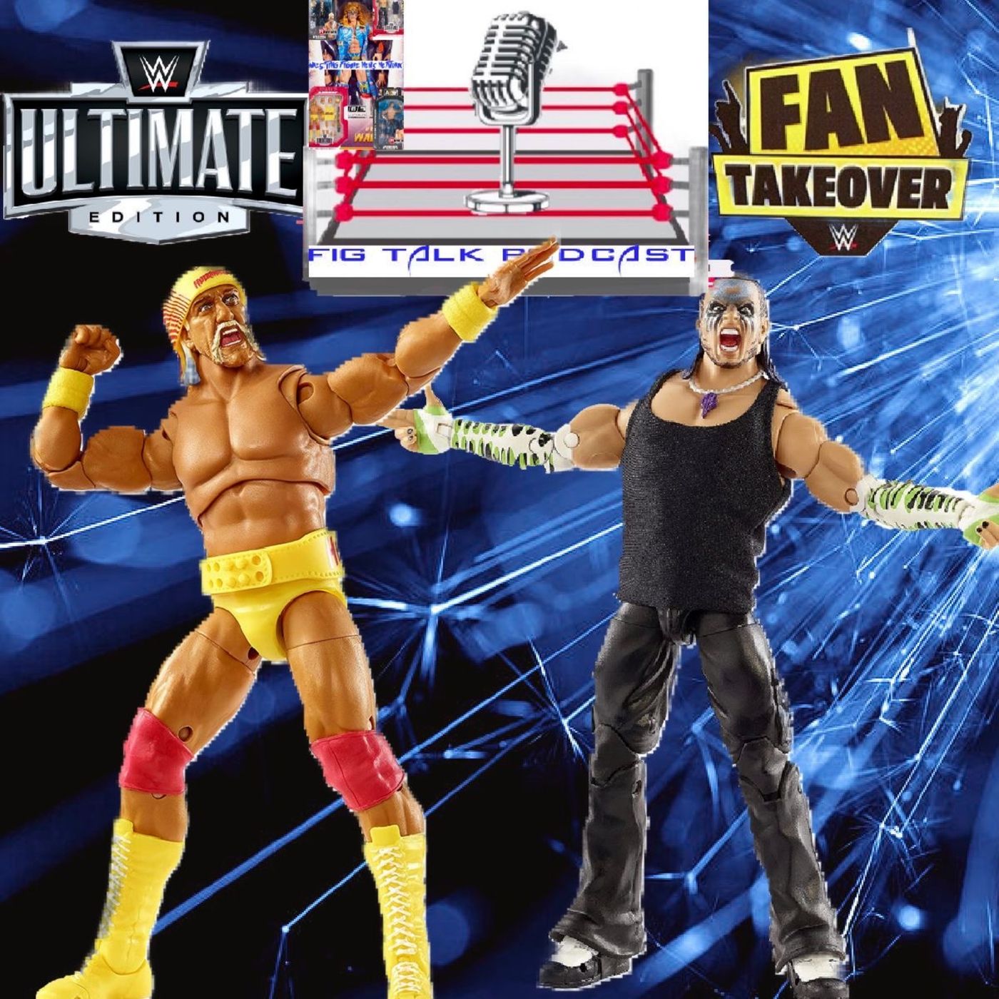 Wrestling Figure News Network Special Review: WWE Ultimate Edition Fan Takeover Jeff Hardy & Hulk Hogan episode artwork