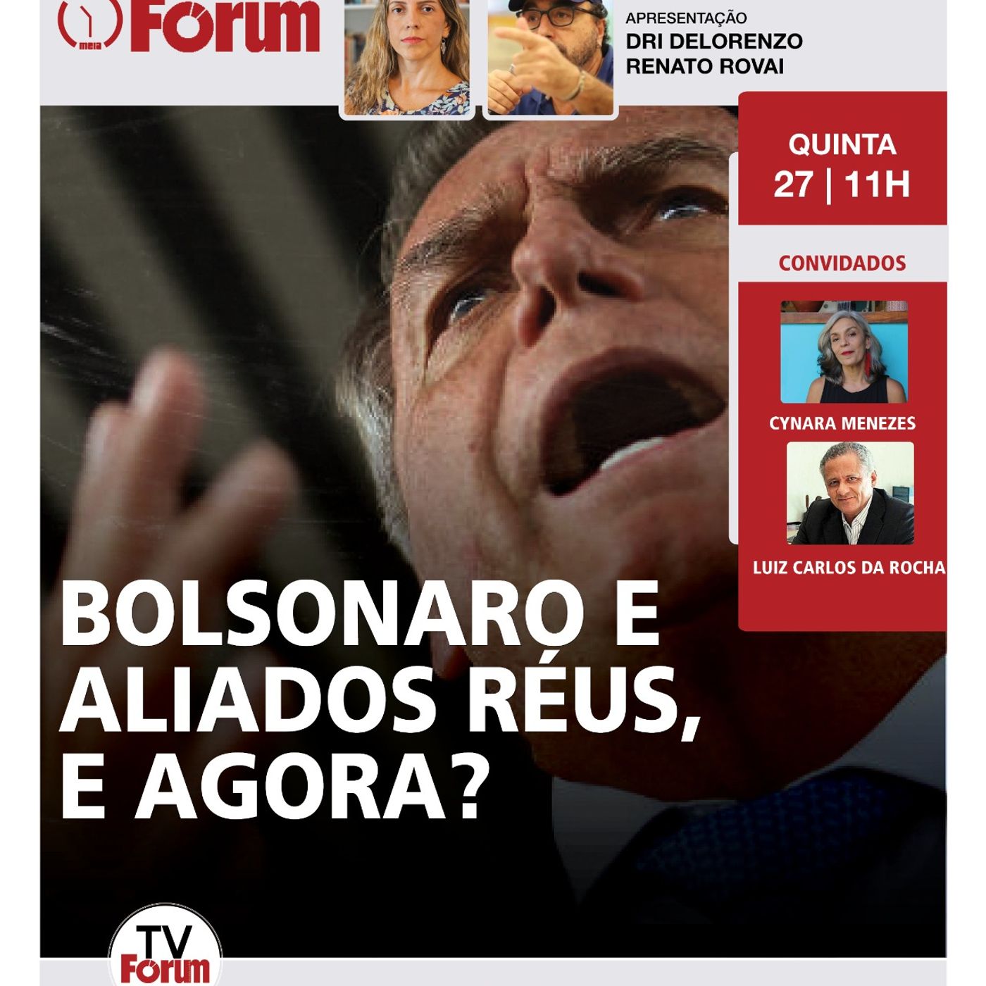 Bolsonaro e aliados réus no STF | Eduardo revela plano para afastar ministros | Léo Índio foge episode artwork