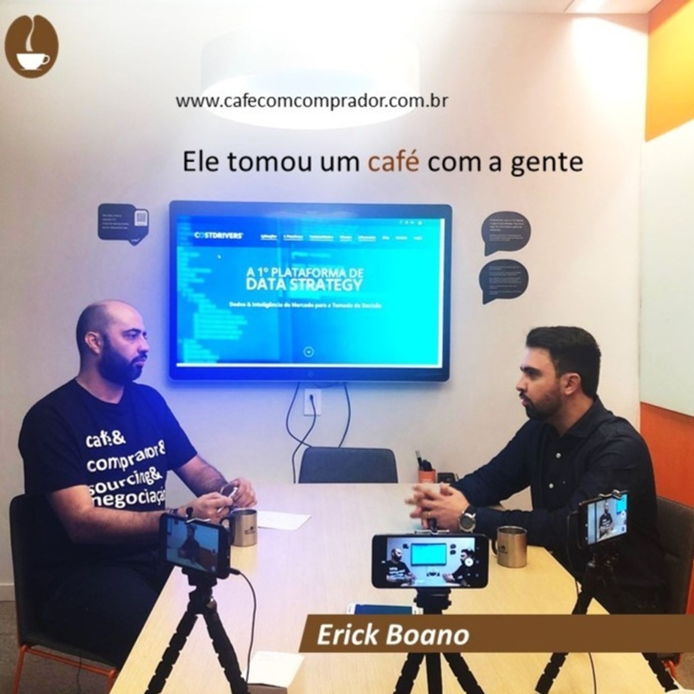 Podcast Café com Comprador