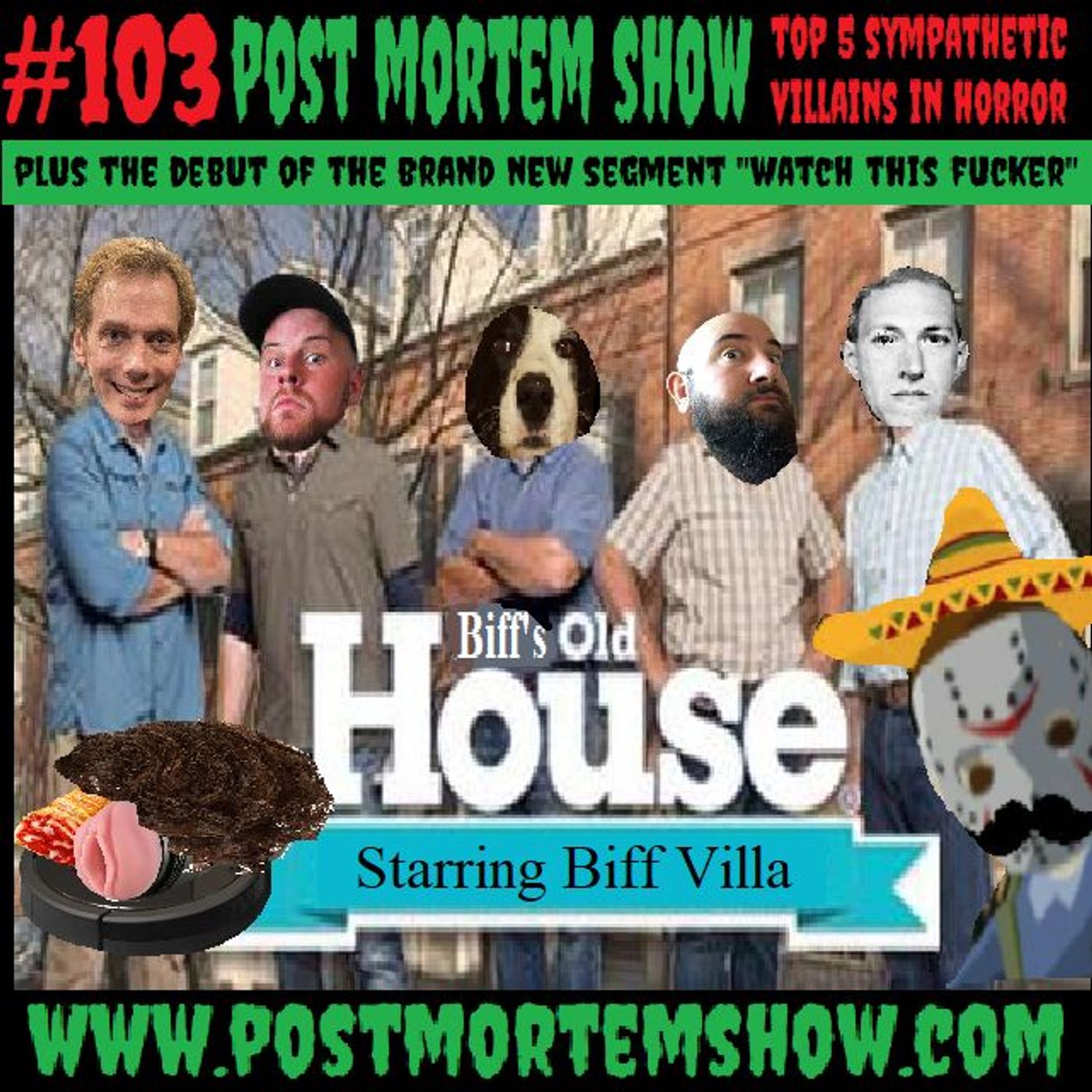 e103 - Biff's Old House (Top 5 Sympathetic Villains in Horror Movies) episode artwork