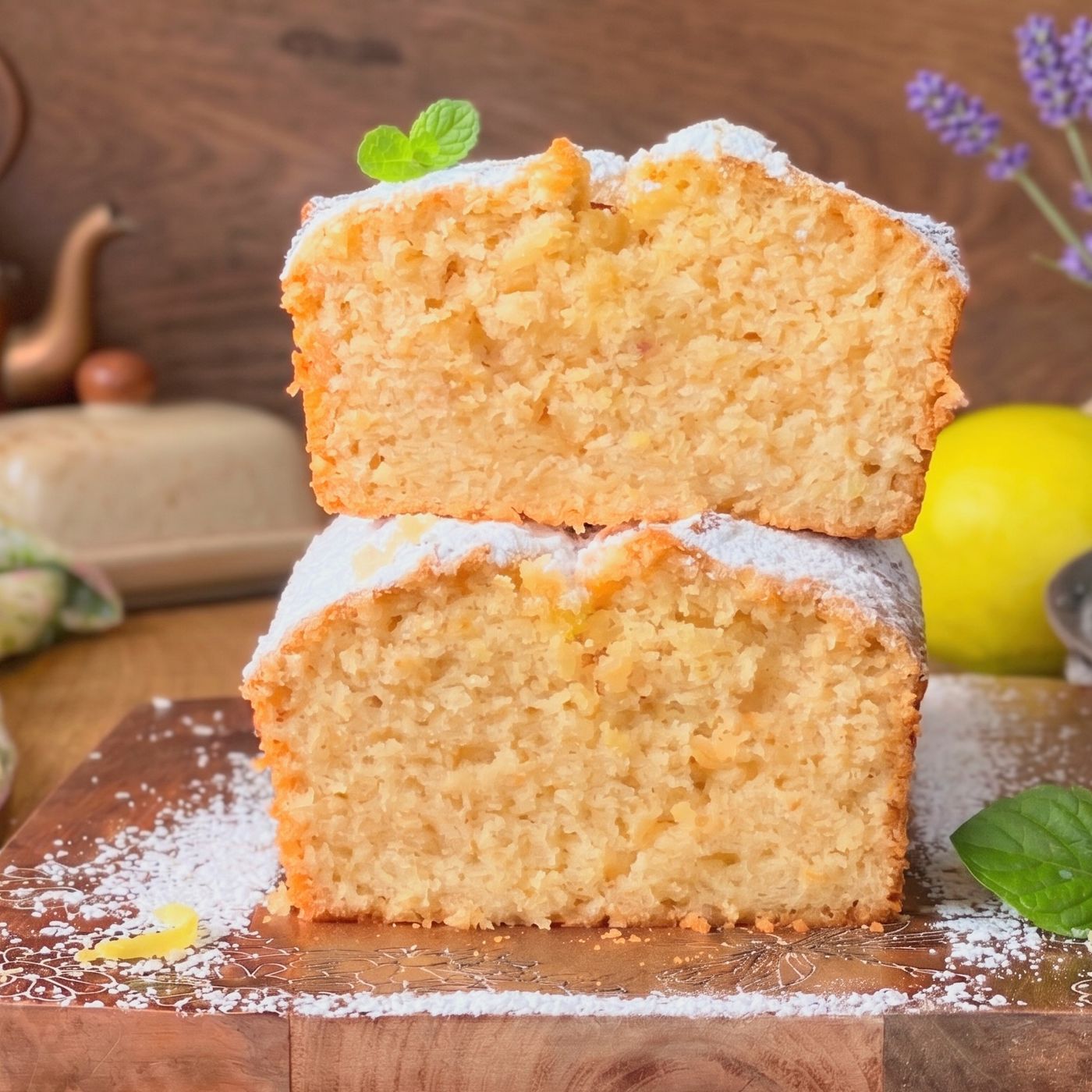 Plumcake pan di limone: la ricetta facile, profumata e senza uova episode artwork