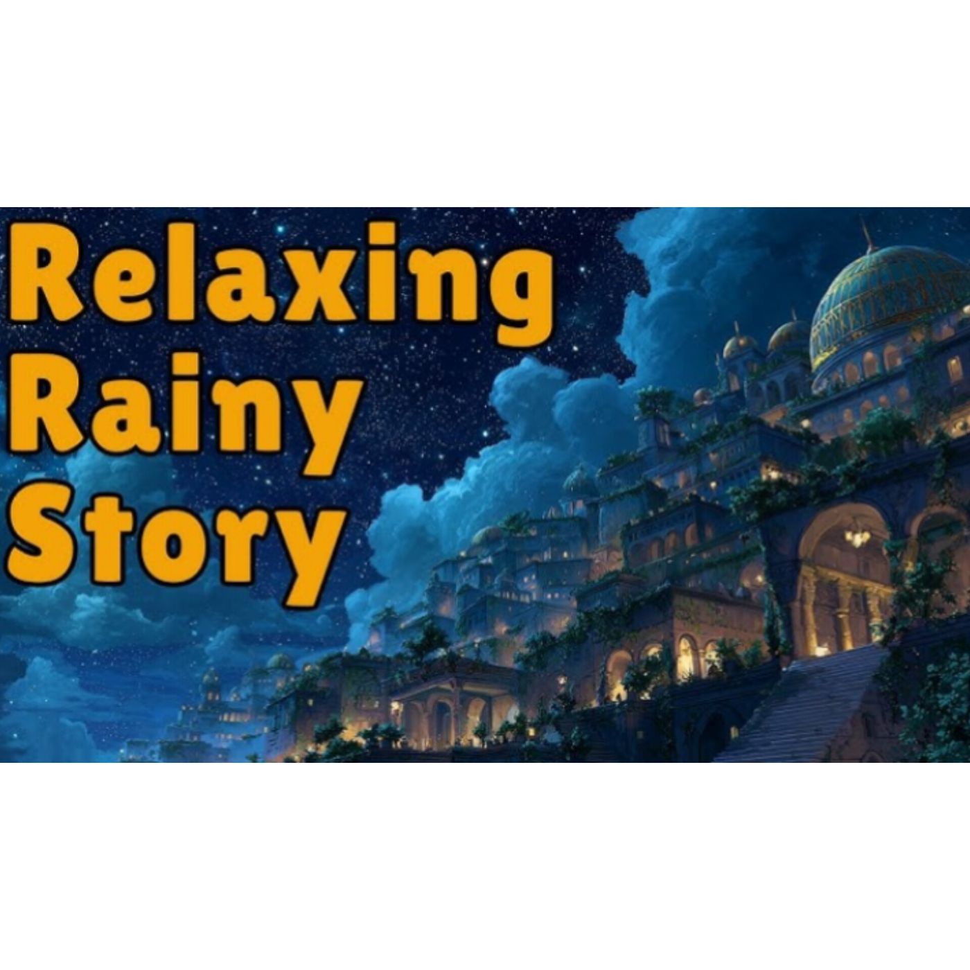 🌧️ A Relaxing RAINY Story to Fall Asleep _ The Hanging Gardens of Babylon _ Bedtime Story(M4A_128K)