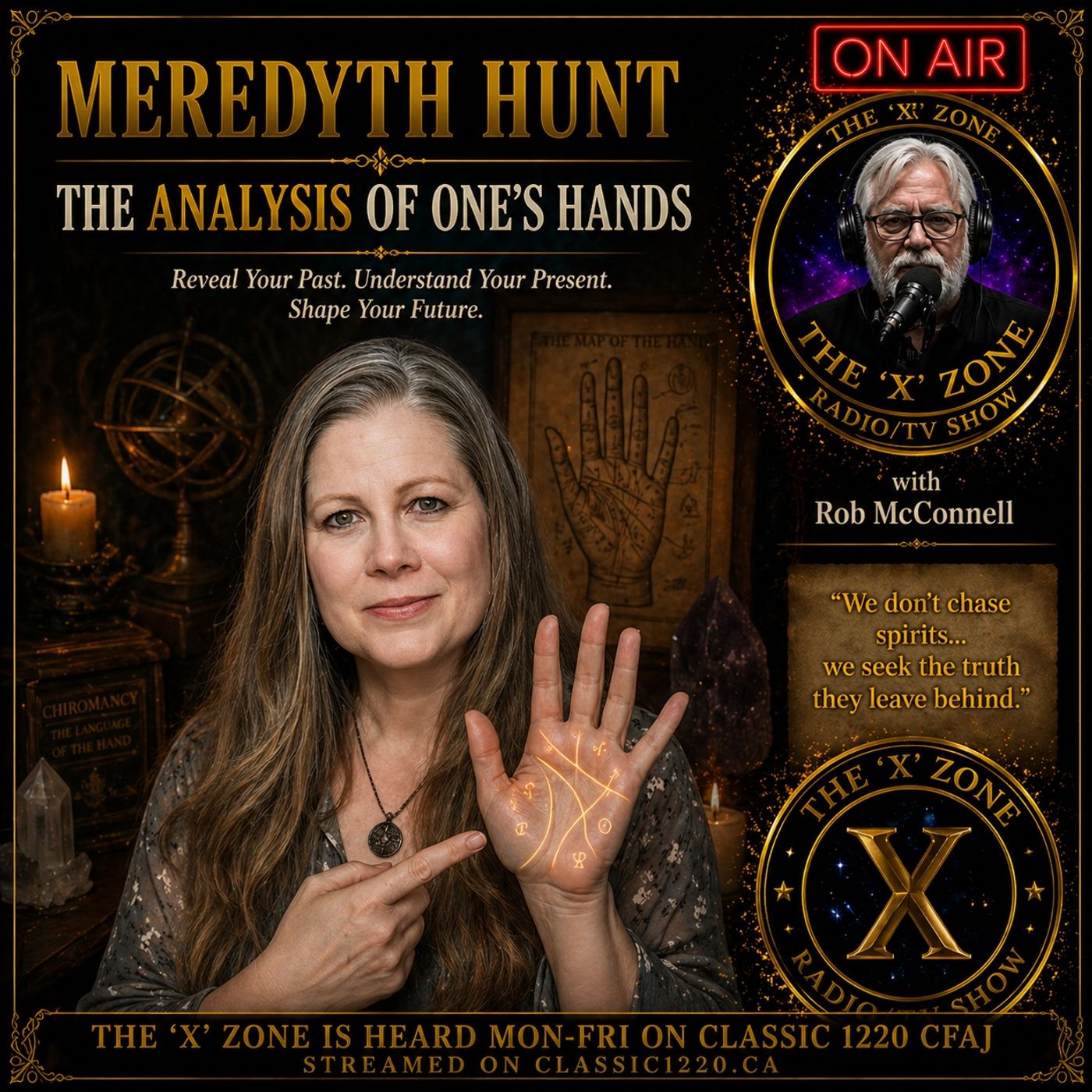 Rob McConnell Interviews - MEREDYTH HUNT - The Analysis of One's Hands