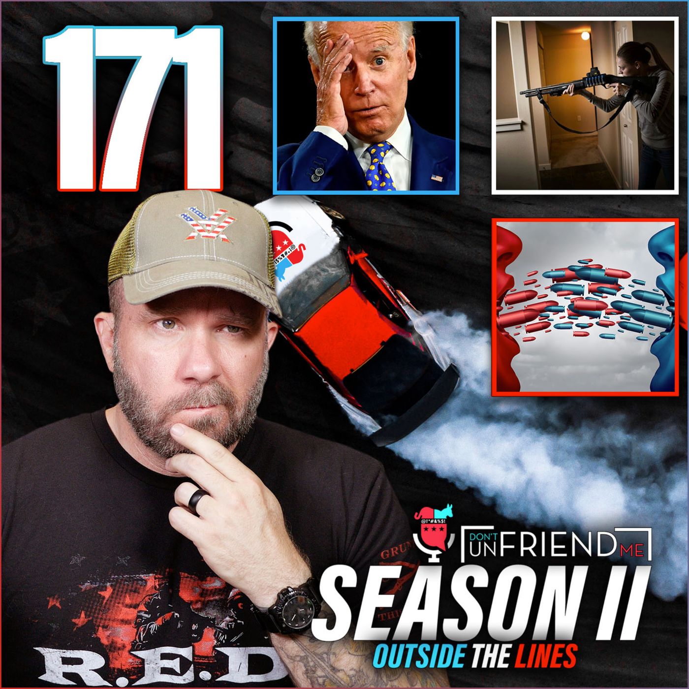 #171: Best gun for defense? Is Biden fit to serve? Left, Right, or meh? episode artwork