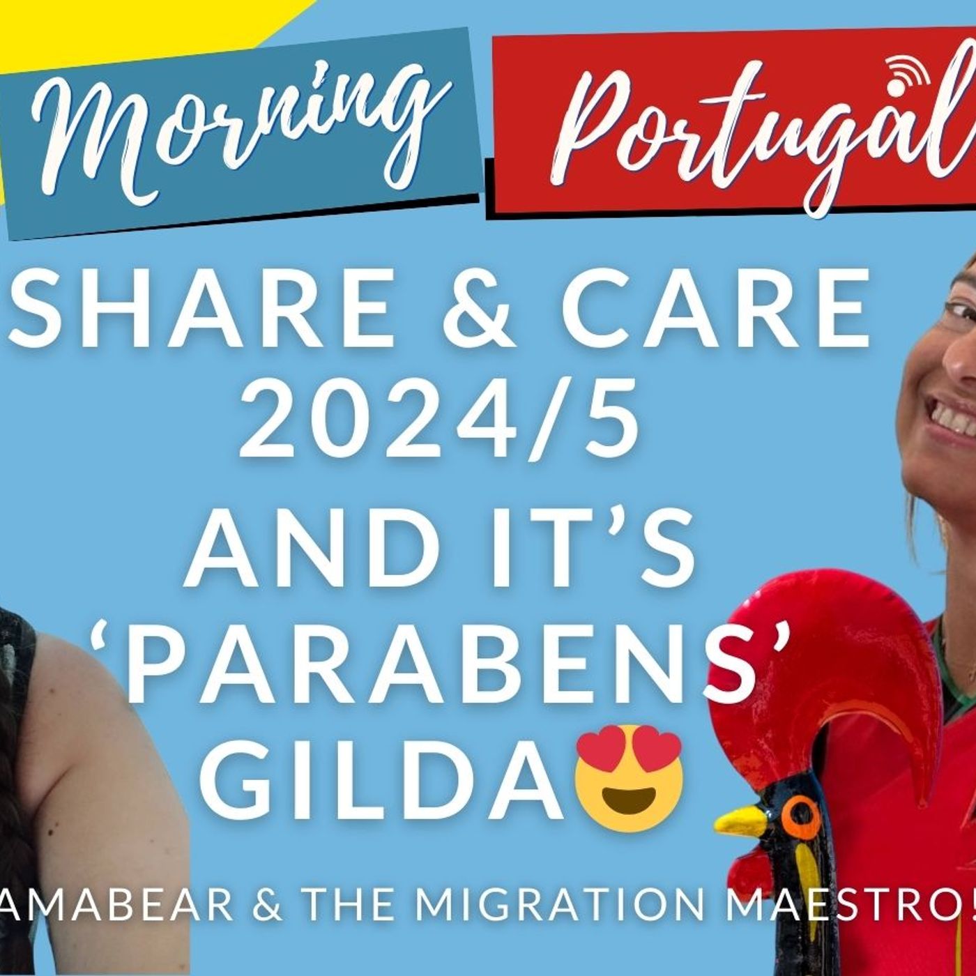 Share and Care, this year and next & PARABENS Gilda 😍 on Good Morning Portugal!