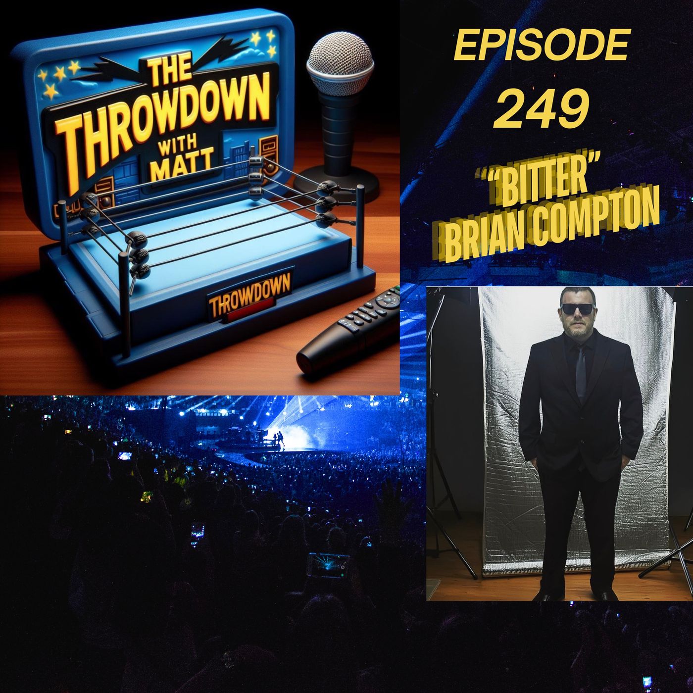 The Throwdown Episode 249: "Bitter" Brian Compton episode artwork