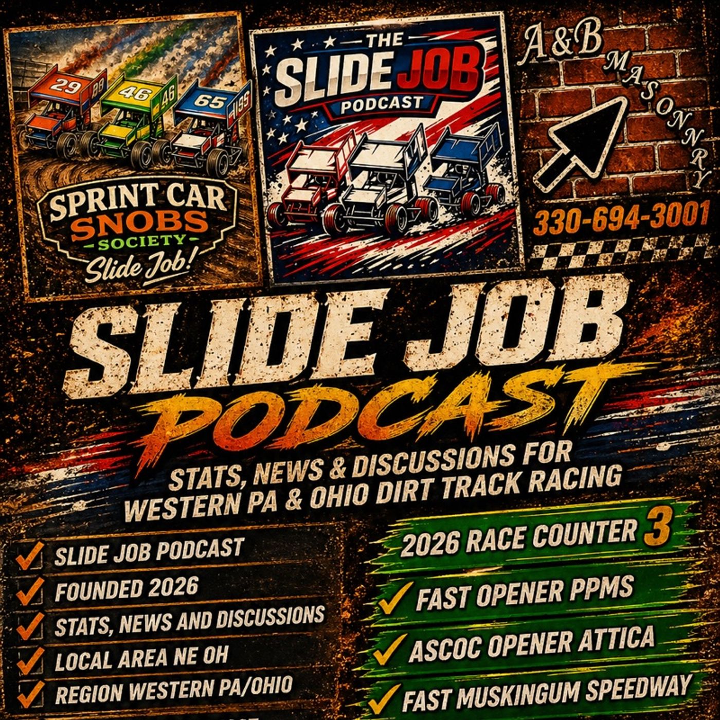 Episode 12 - Slide Job Podcast National, Regional and Local Review episode artwork