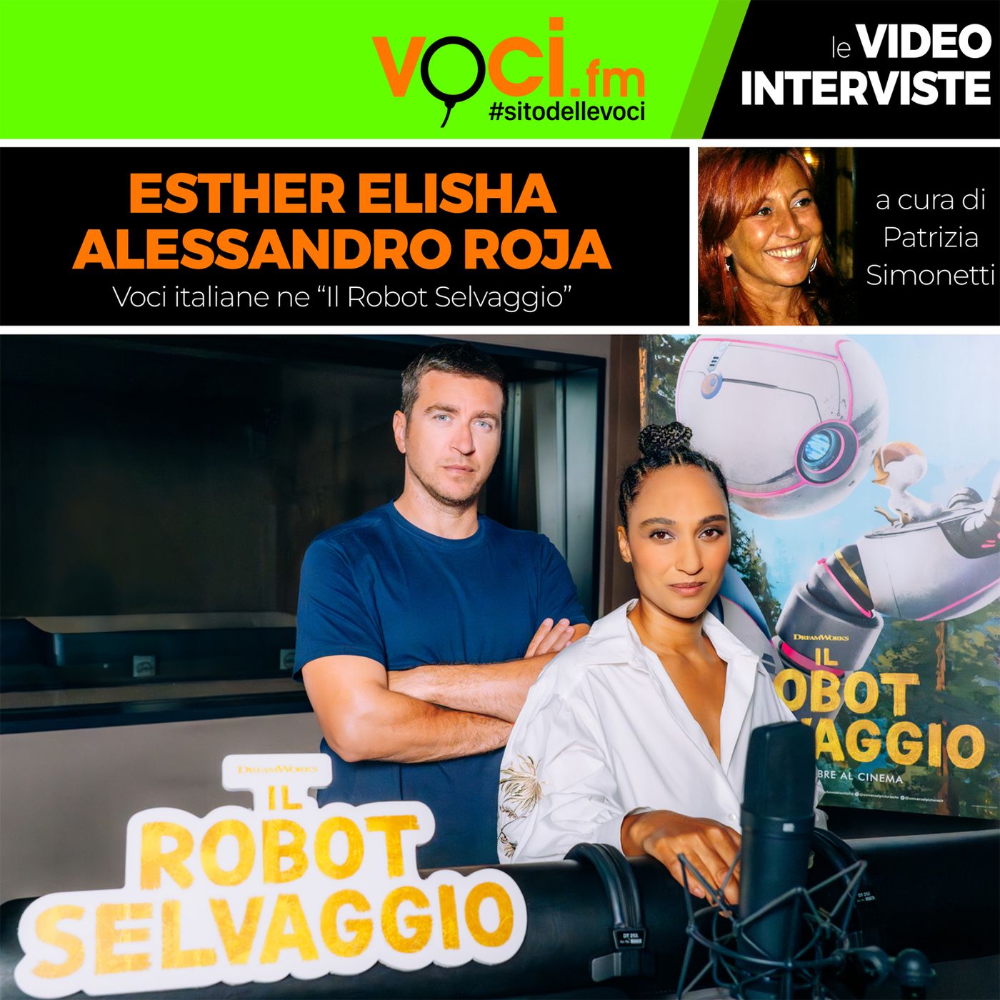 "Il Robot Selvaggio": ESTER ELISHA e ALESSANDRO ROJA su VOCI.fm episode artwork