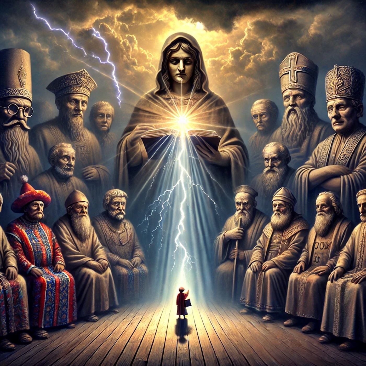 "Mądrzy ludzie nigdy nie popełniają błędów, a mądrość polega na posiadaniu zawsze właściwych odpowiedzi." episode artwork