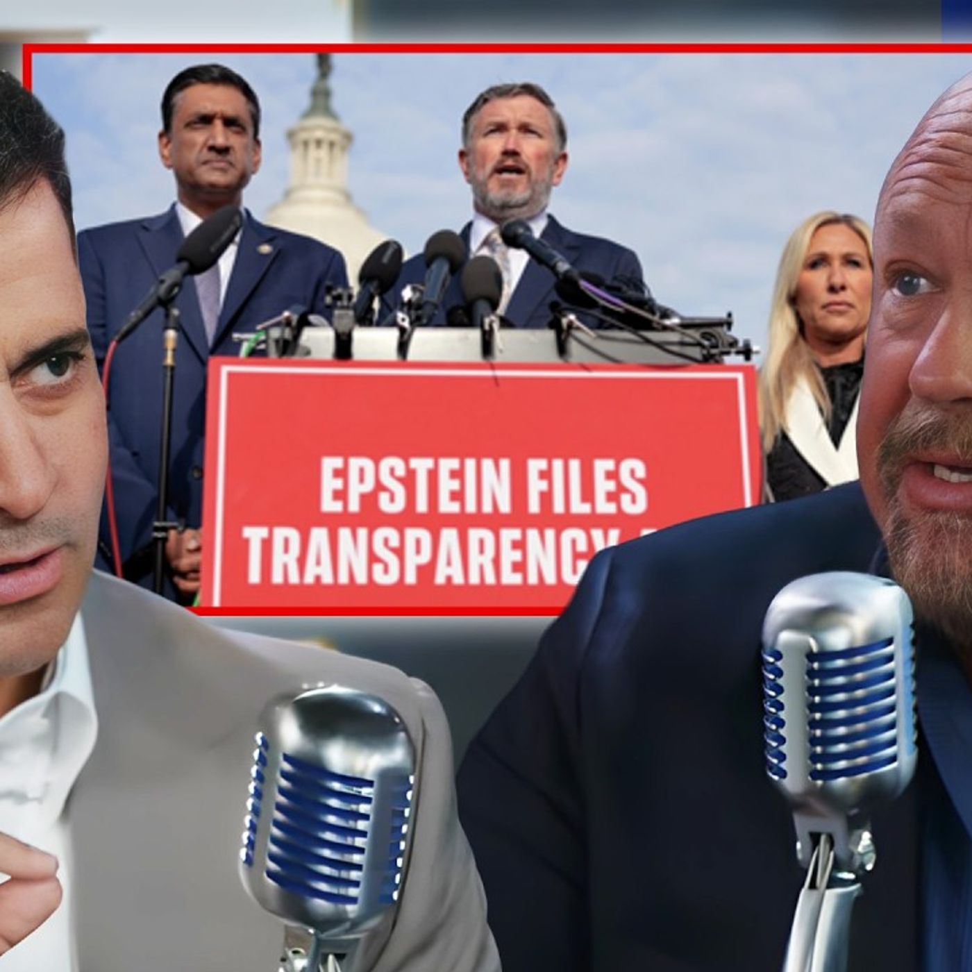 “Trump Turned Them Into Enemies” - Alex Jones BACKS MTG & Massie As Epstein MAGA Rift