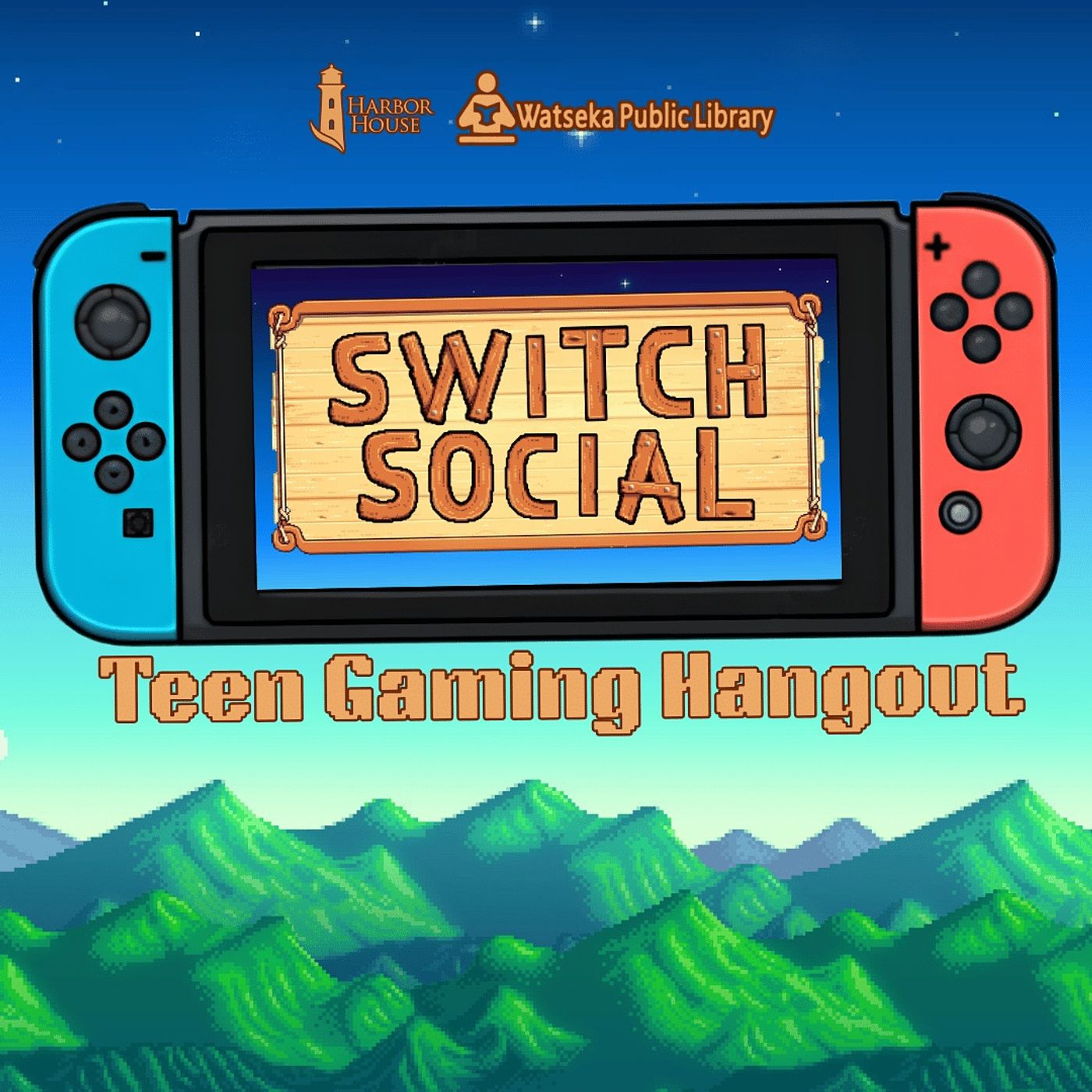 Free gaming hangout for teens — June 8 at Watseka Library episode artwork