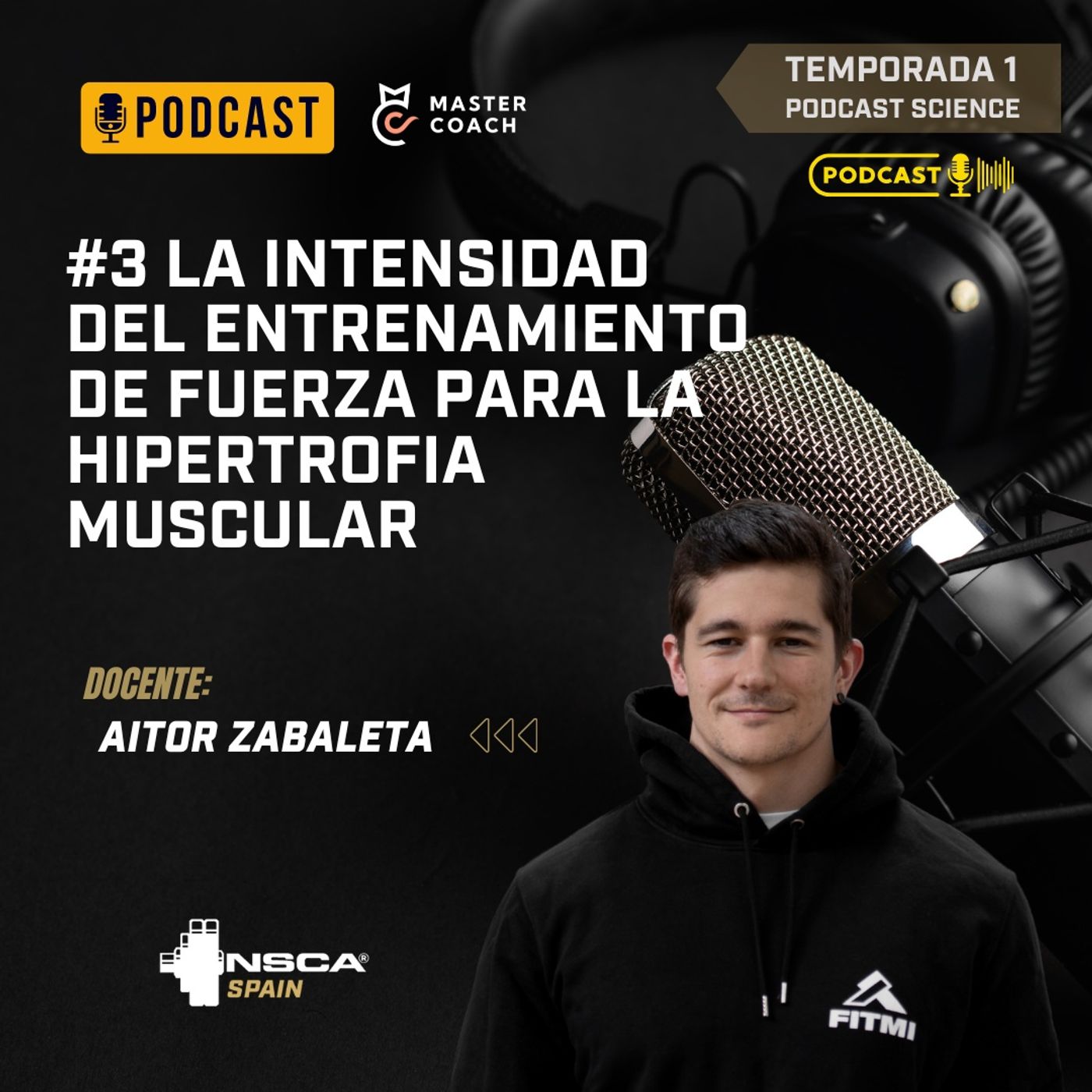 #3 La intensidad del entrenamiento de fuerza para la hipertrofia muscular episode artwork