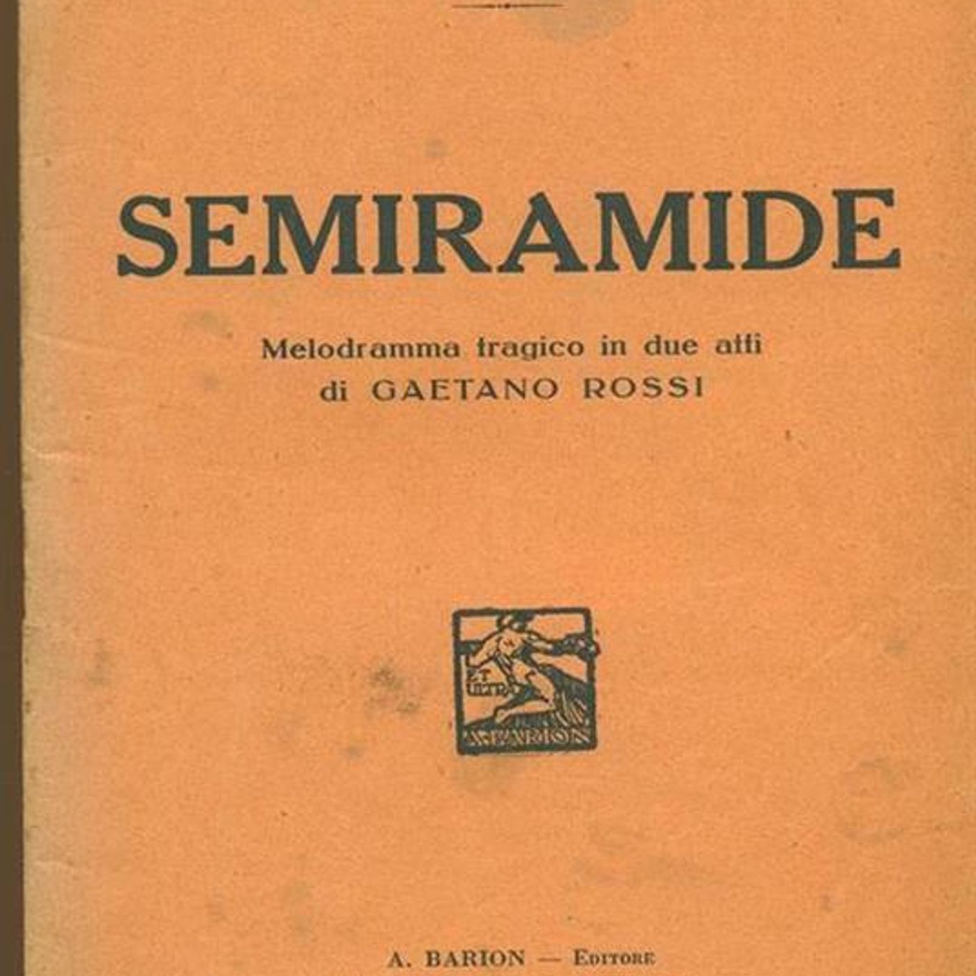 La Mattina all'Opera Buongiorno con .... Semiramide La Mattina all'Opera Buongiorno con .... Semiramide