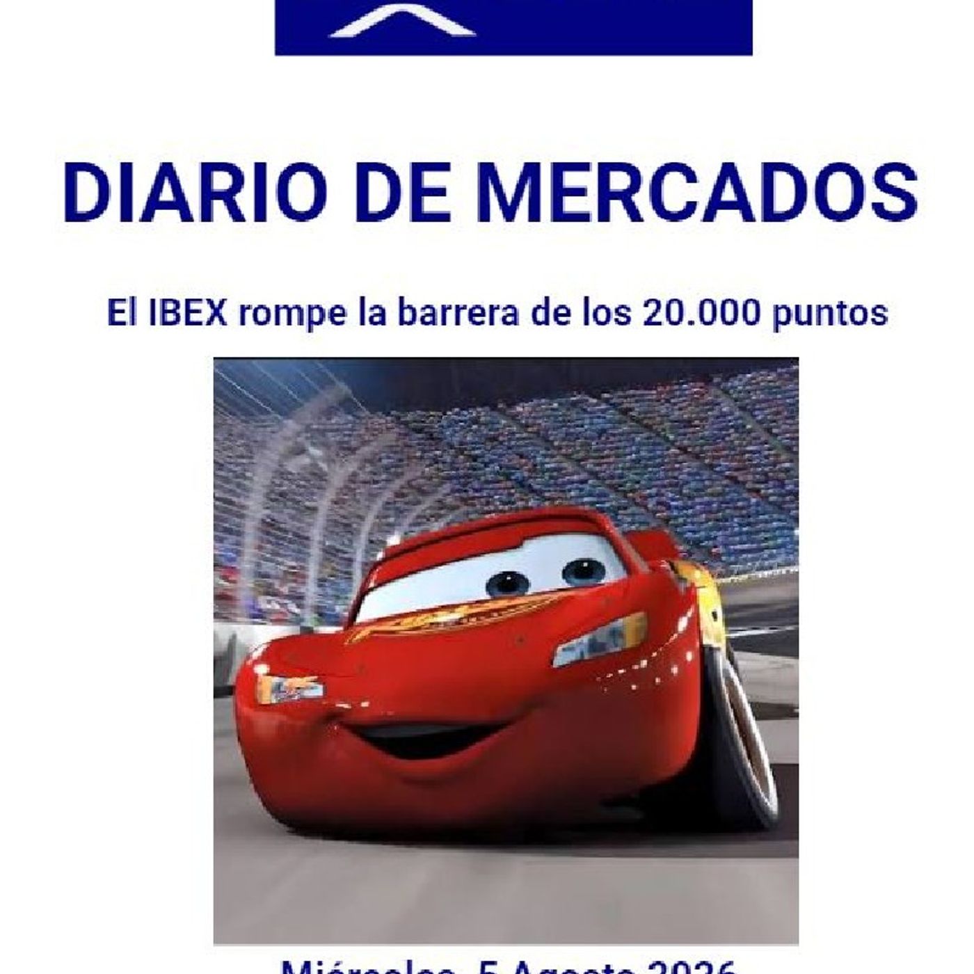 PODCAST en abierto DIARIO DE MERCADOS Miércoles 5 Agosto 2026 episode artwork