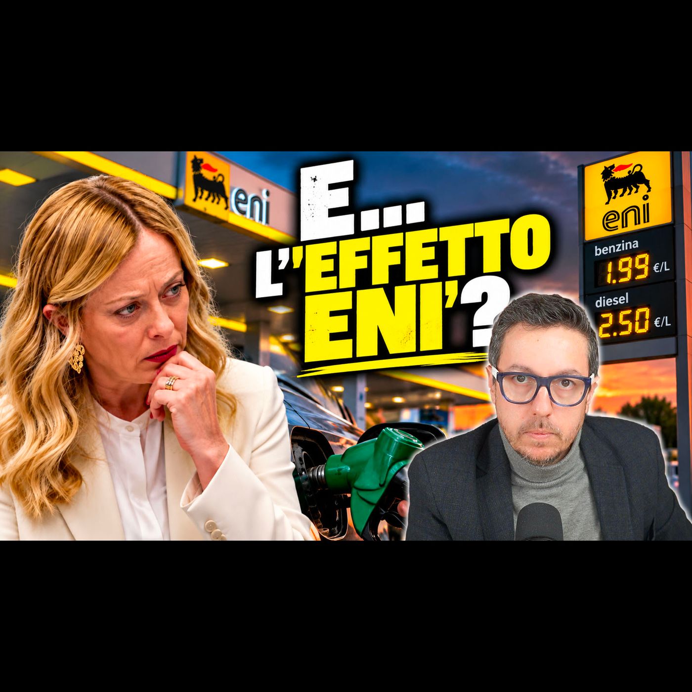 CARBURANTI ANCORA SU | DIESEL VERSO 2,50 €, DOMANI “TETTO” ENI episode artwork