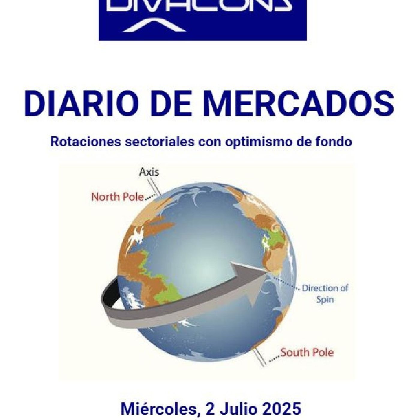 PODCAST en abierto DIARIO DE MERCADOS Miércoles 2 Julio 2025 episode artwork